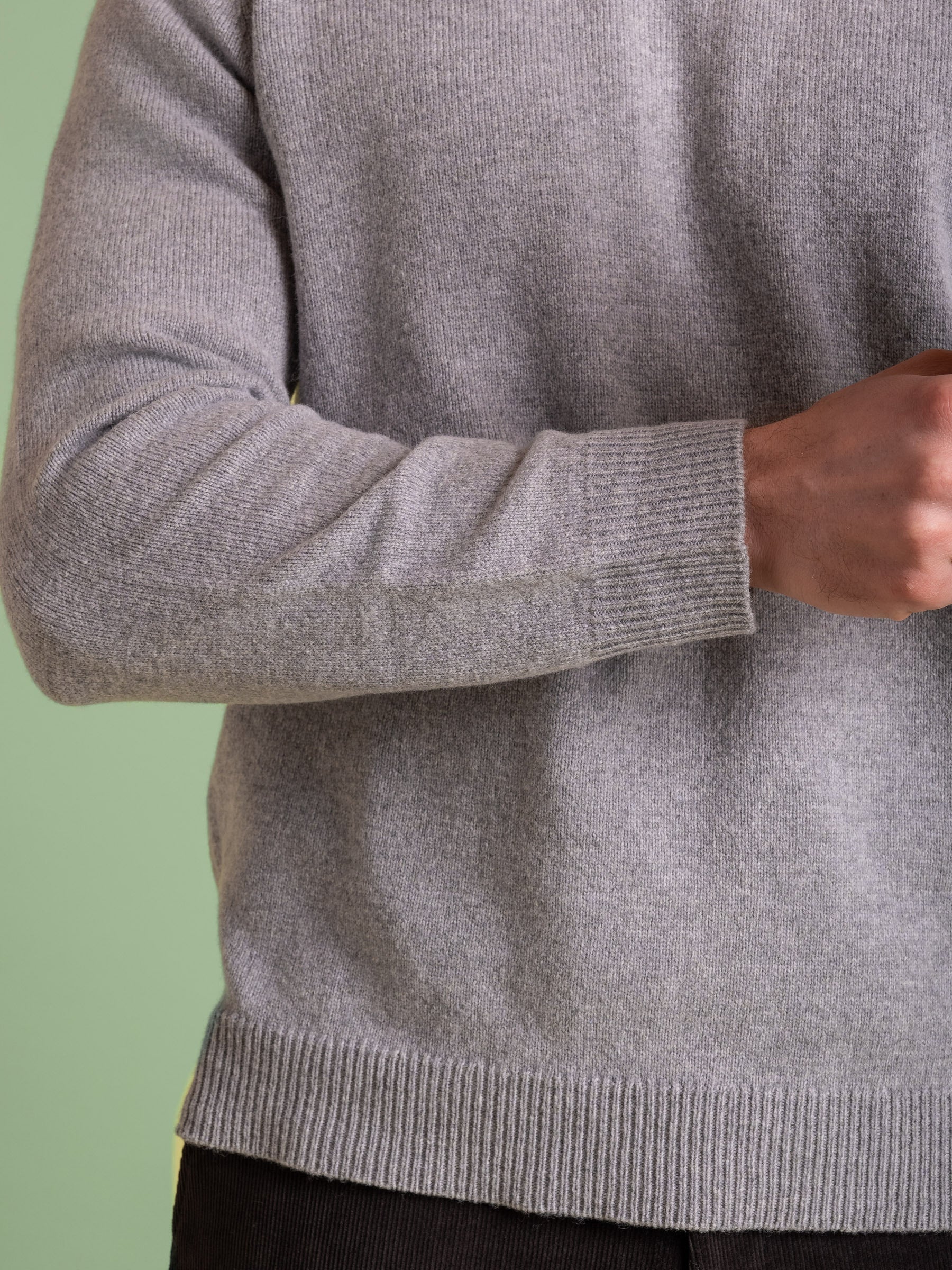 Wood Ash Saddle Shoulder Pullover