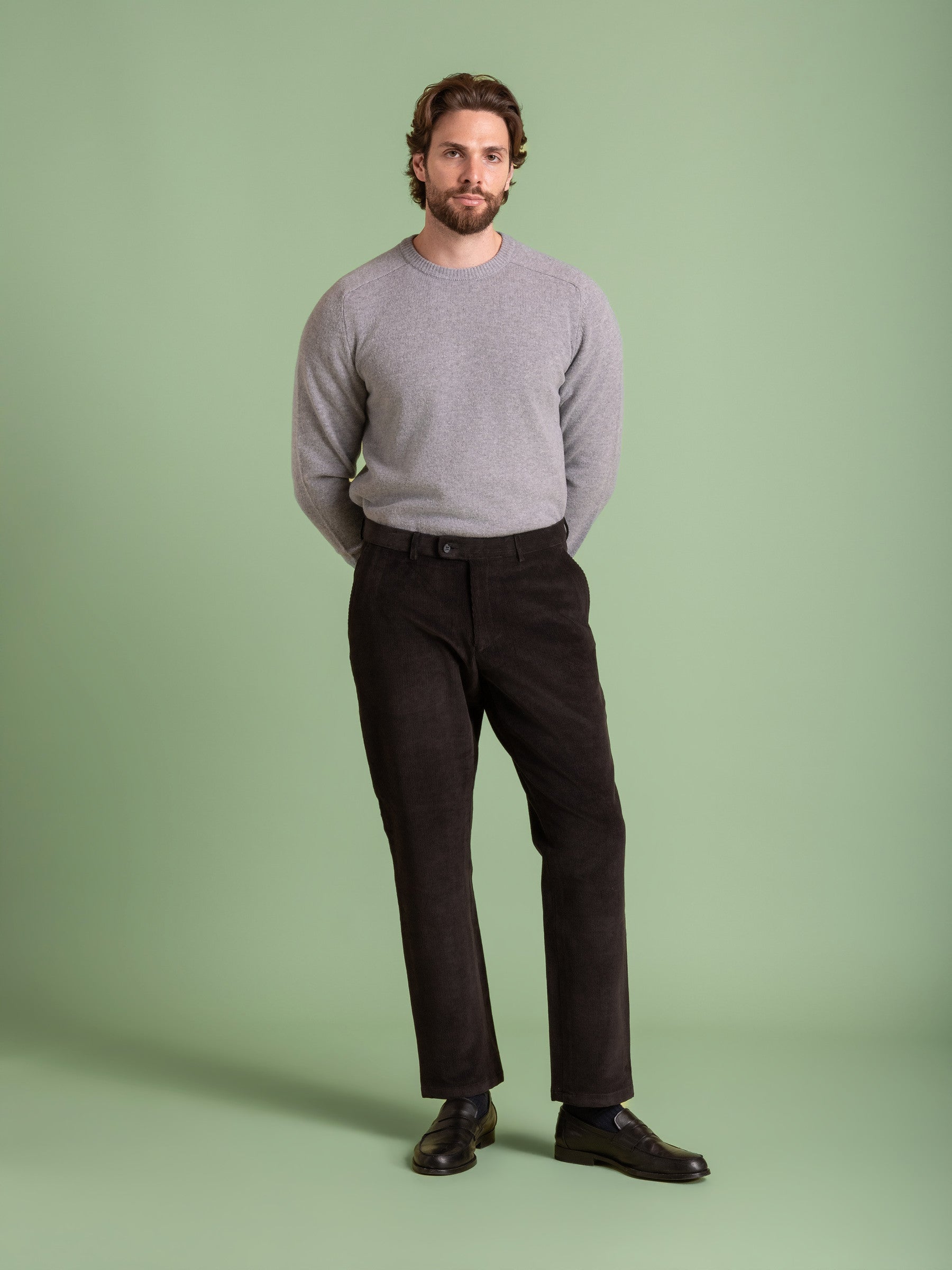 Wood Ash Saddle Shoulder Pullover
