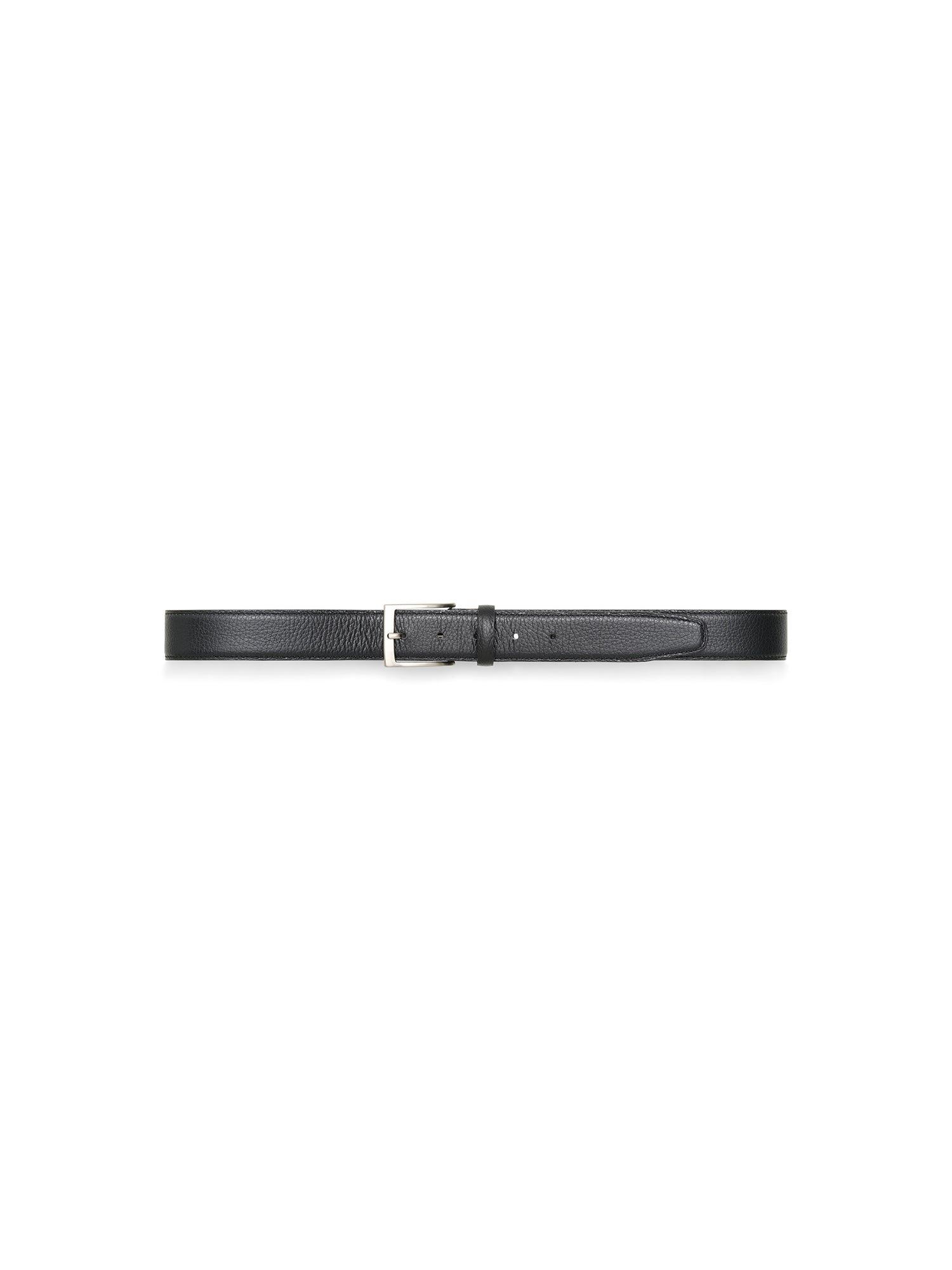 Black Leather Belt - Nazario Parisi & Sons