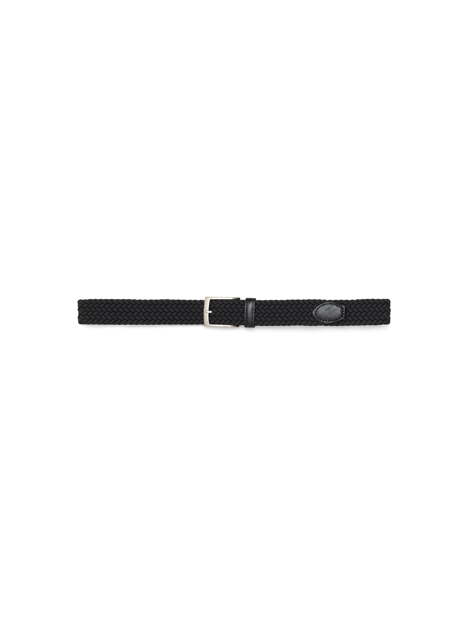 Black Nylon Woven Belt - Nazario Parisi & Sons