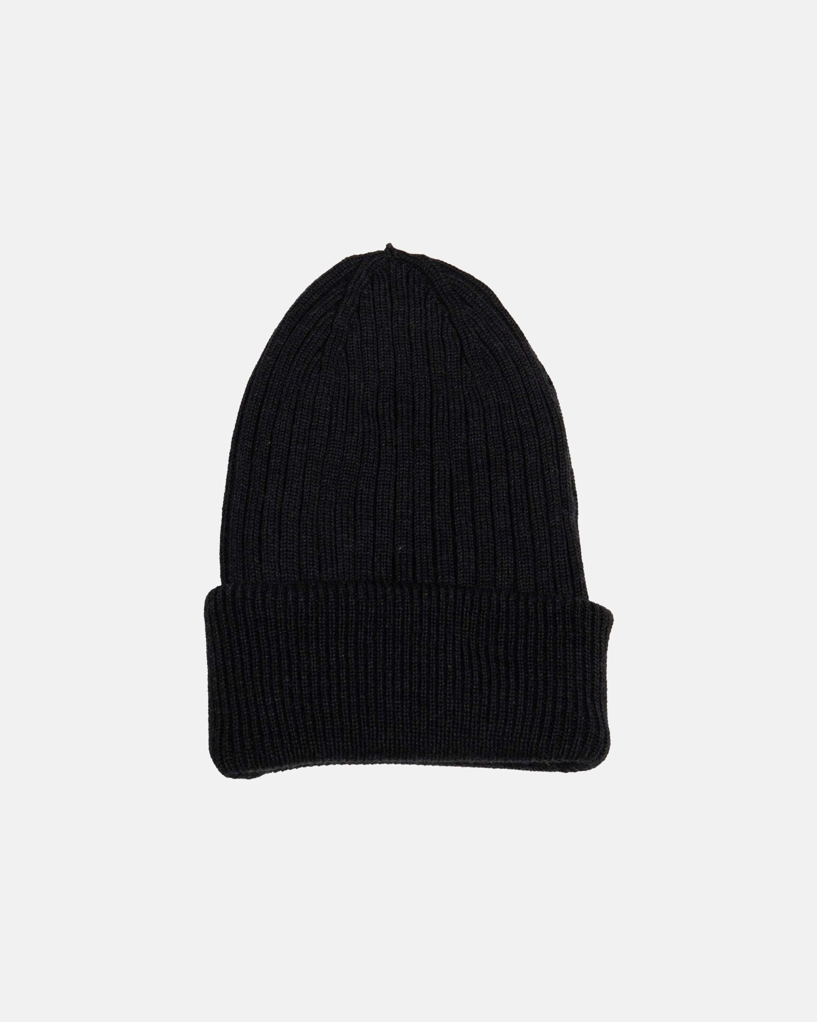 Black Ribbed Beanie - Nazario Parisi & Sons