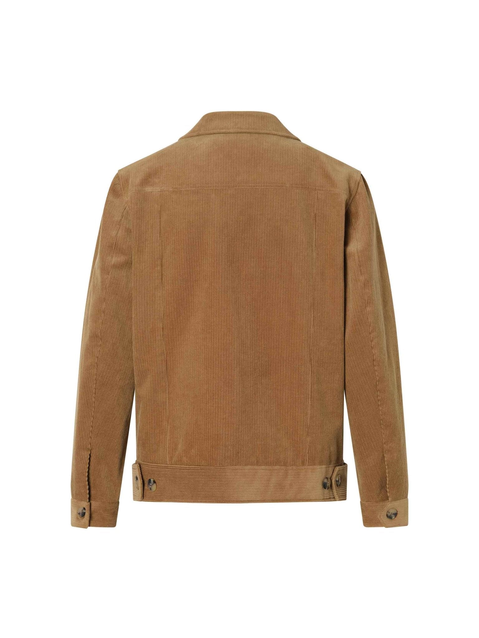 Camel Cord Kendall Jacket - Nazario Parisi & Sons