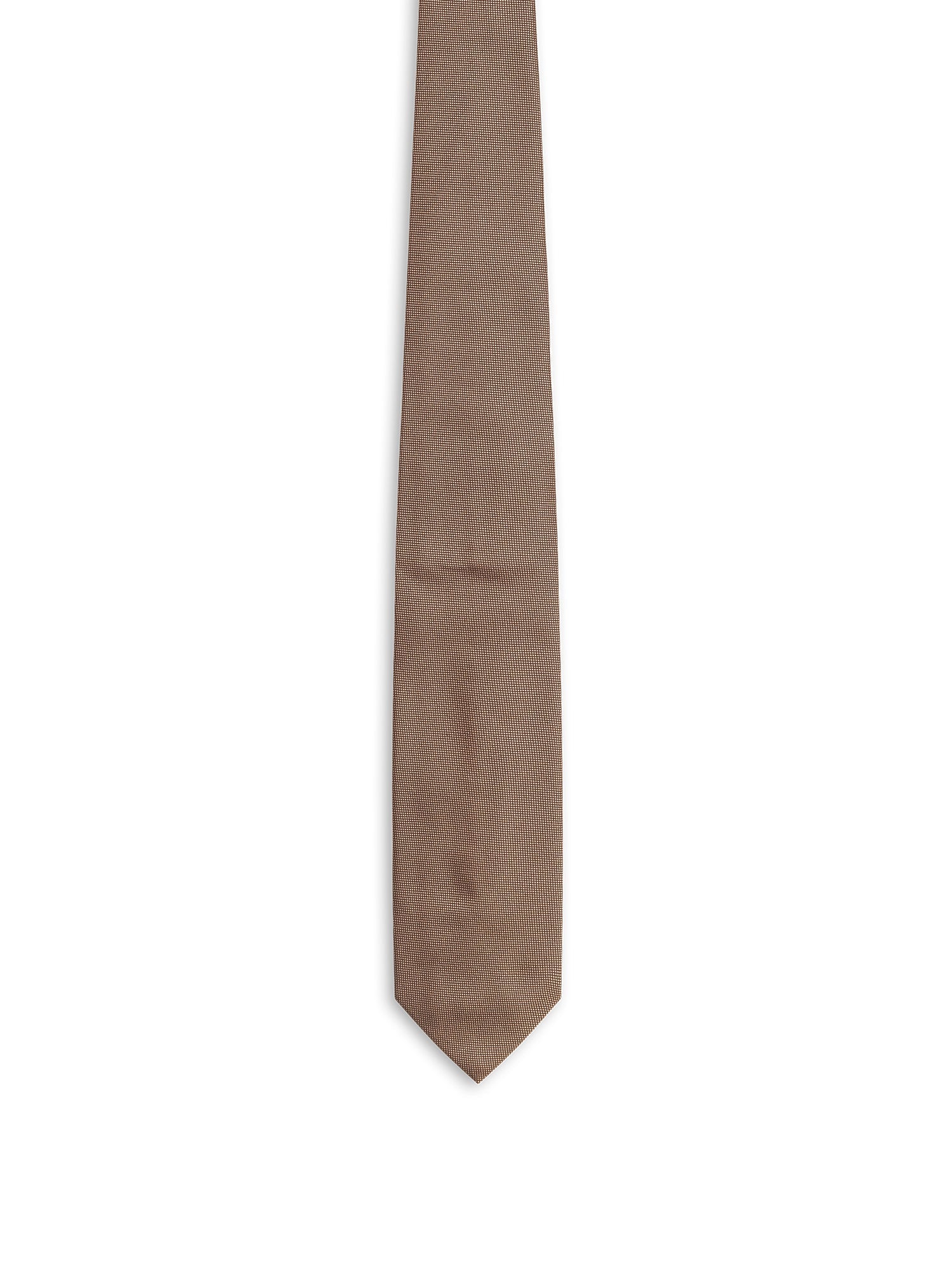 Camel Satin Tie - Nazario Parisi & Sons