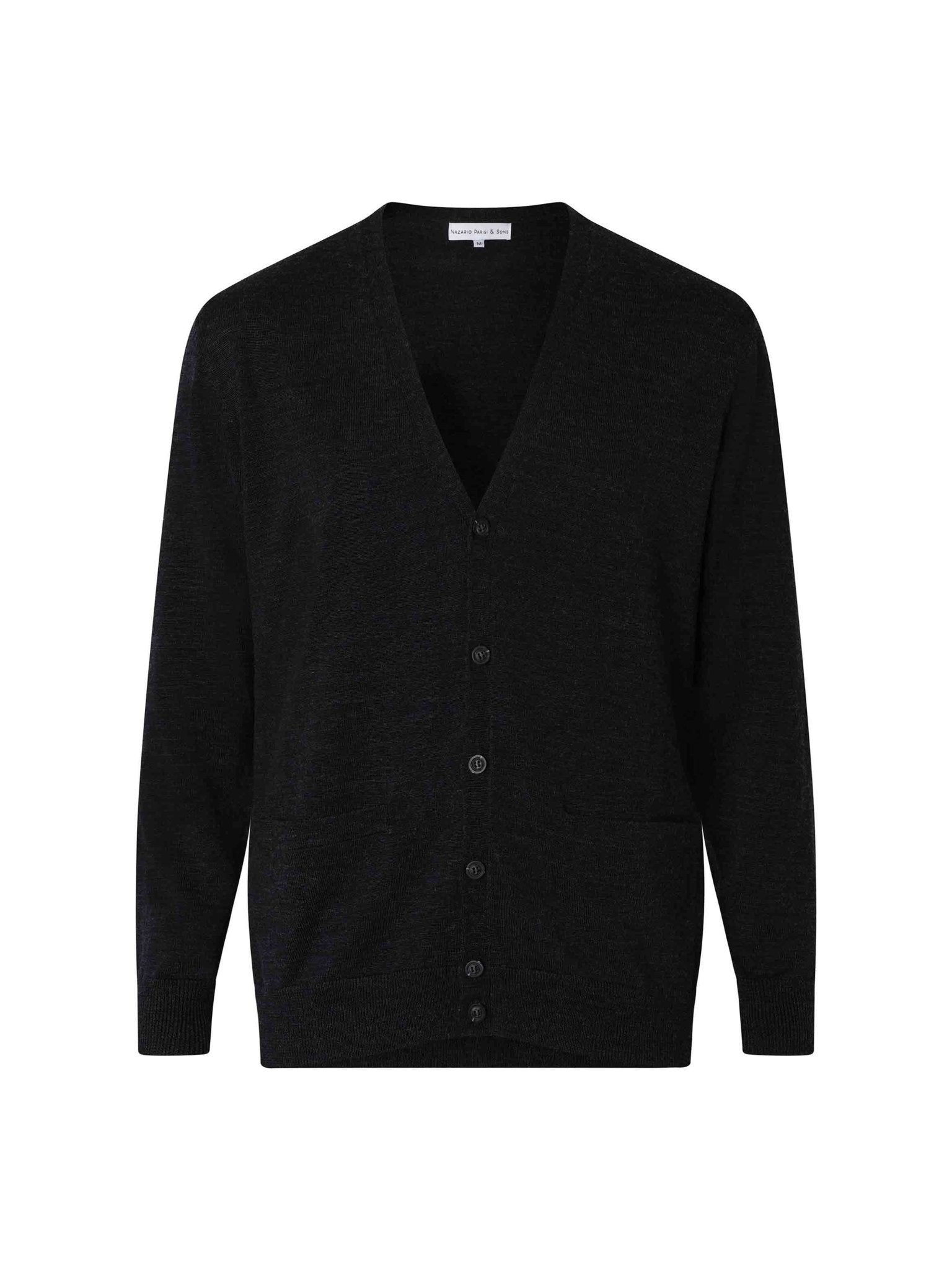 Charcoal Cardigan Knit - Nazario Parisi & Sons