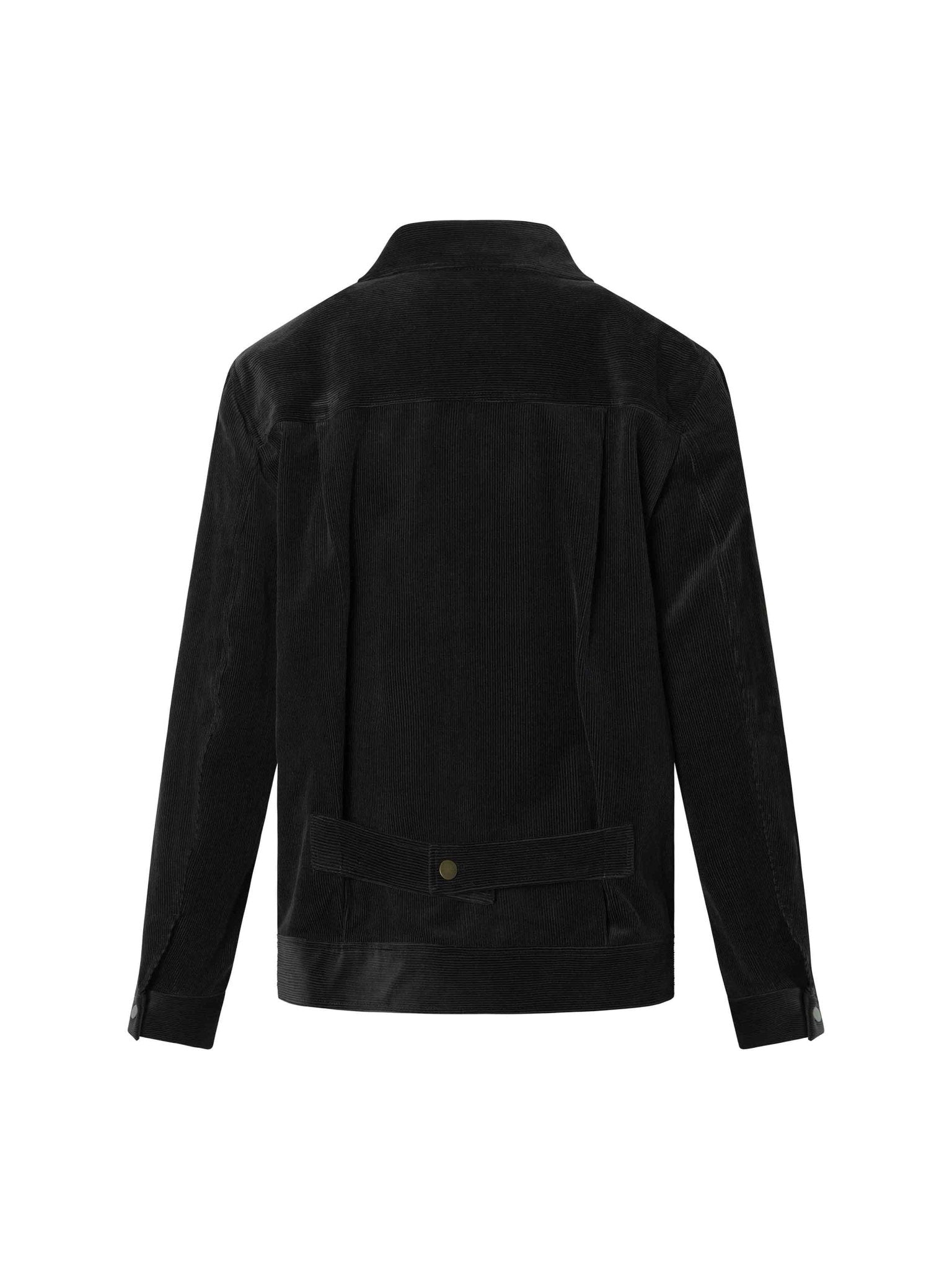 Charcoal Cord Trucker Jacket - Nazario Parisi & Sons