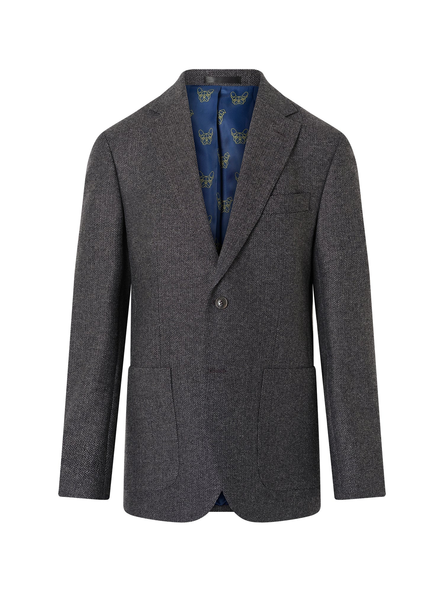 Charcoal Villani Blazer - Nazario Parisi & Sons