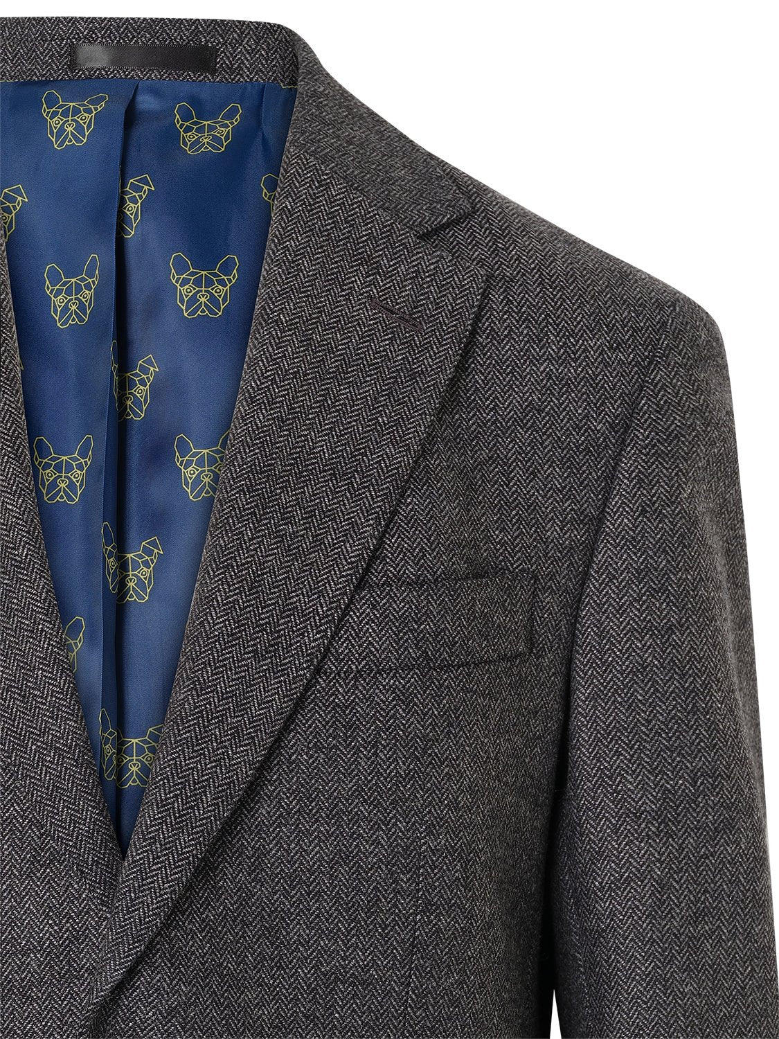 Charcoal Villani Blazer - Nazario Parisi & Sons