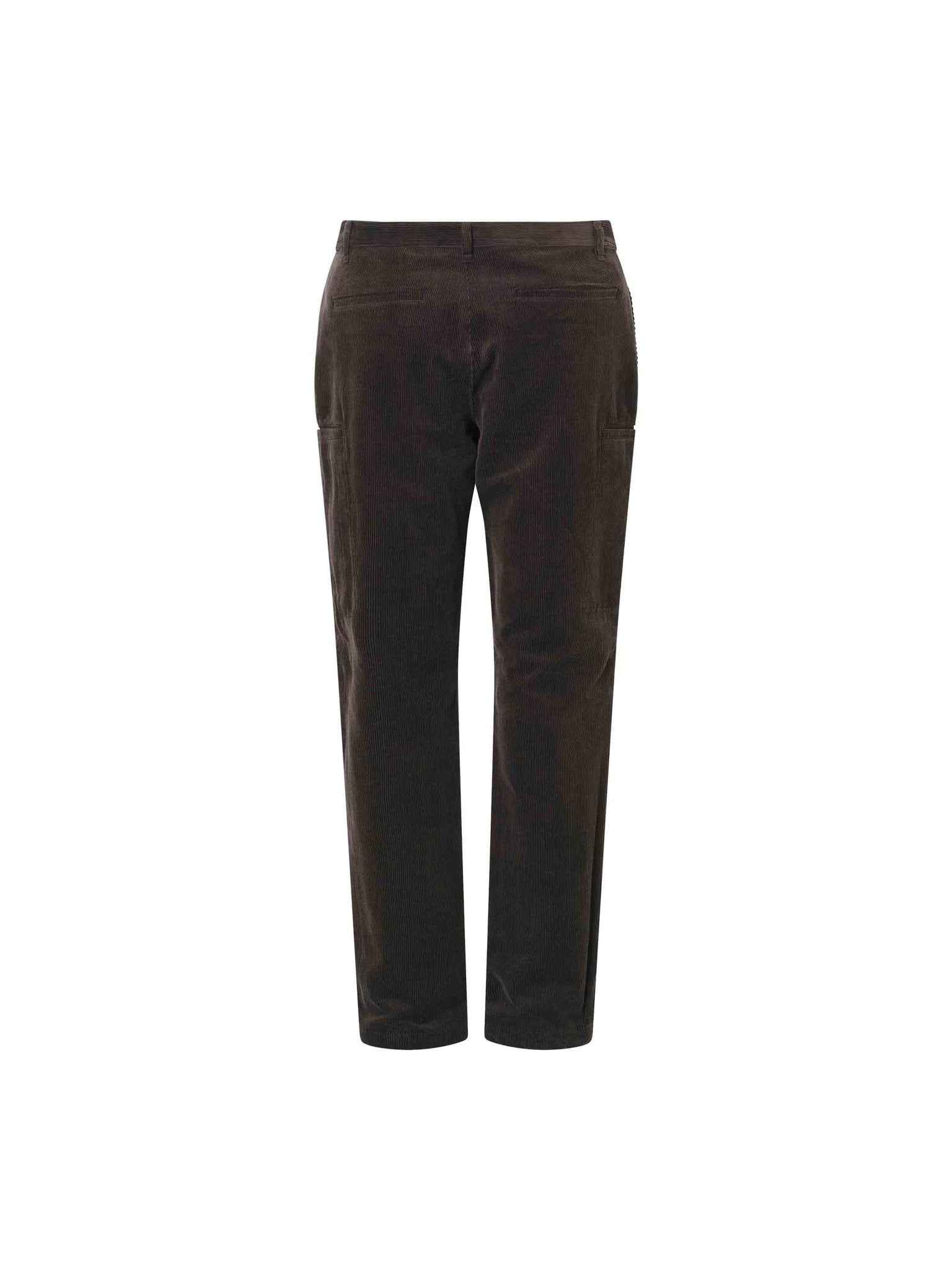 Charcoal Zip Cord Pant - Nazario Parisi & Sons