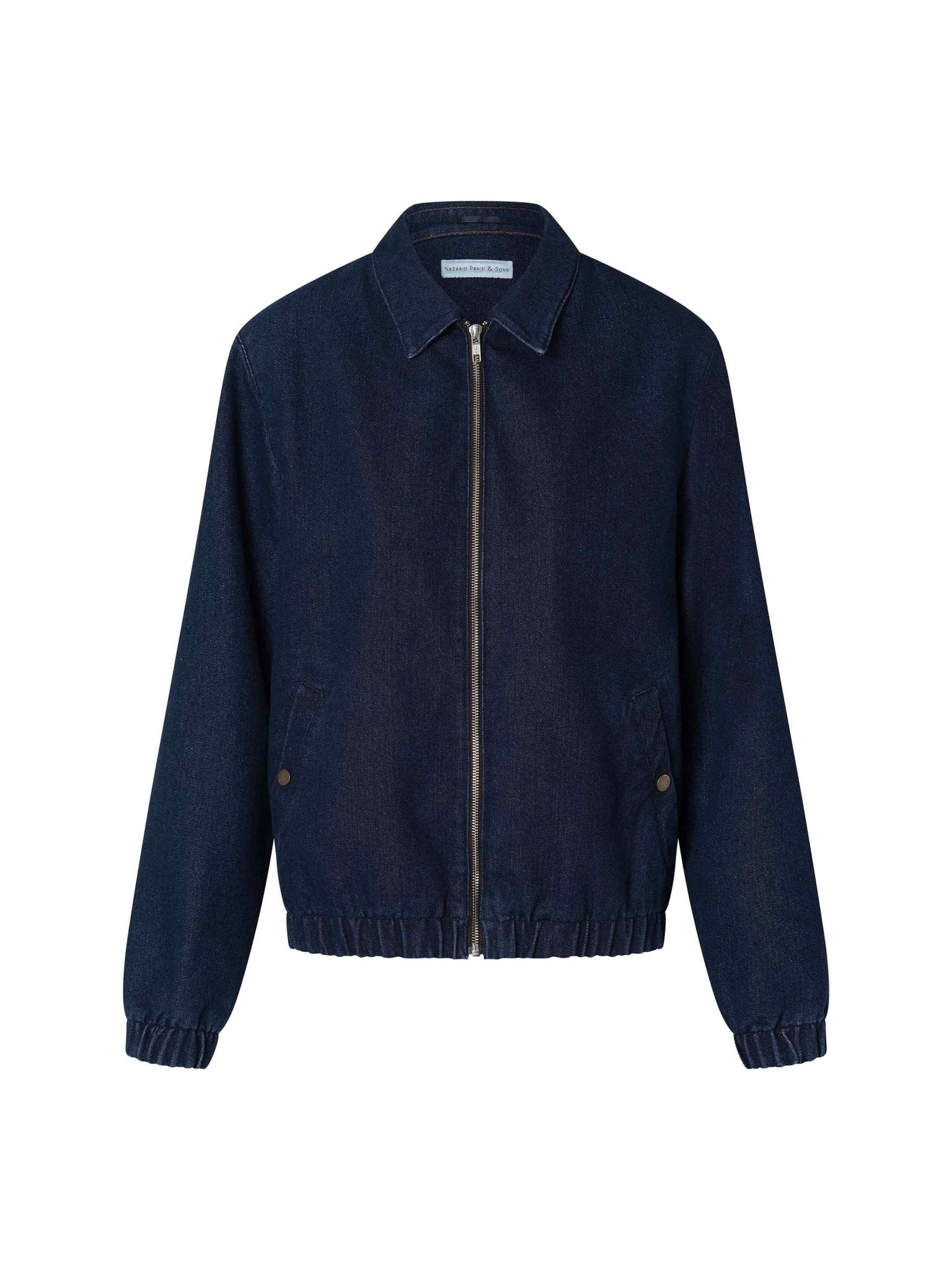 Denim Bomber Jacket - Nazario Parisi & Sons