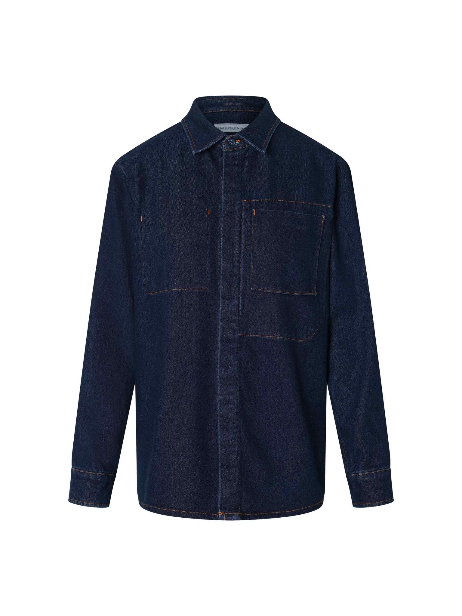 Denim Overshirt - Nazario Parisi & Sons