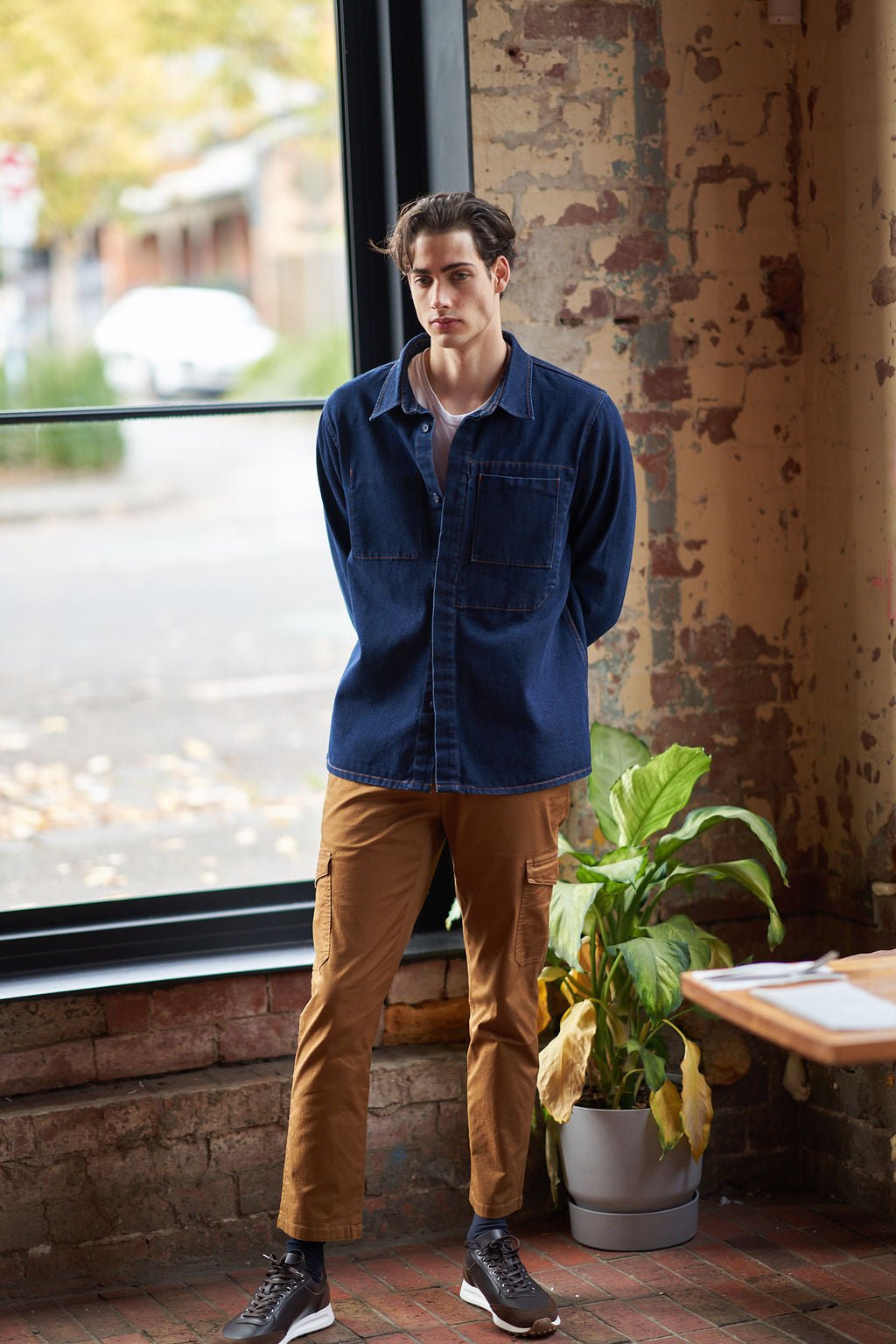 Denim Overshirt - Nazario Parisi & Sons