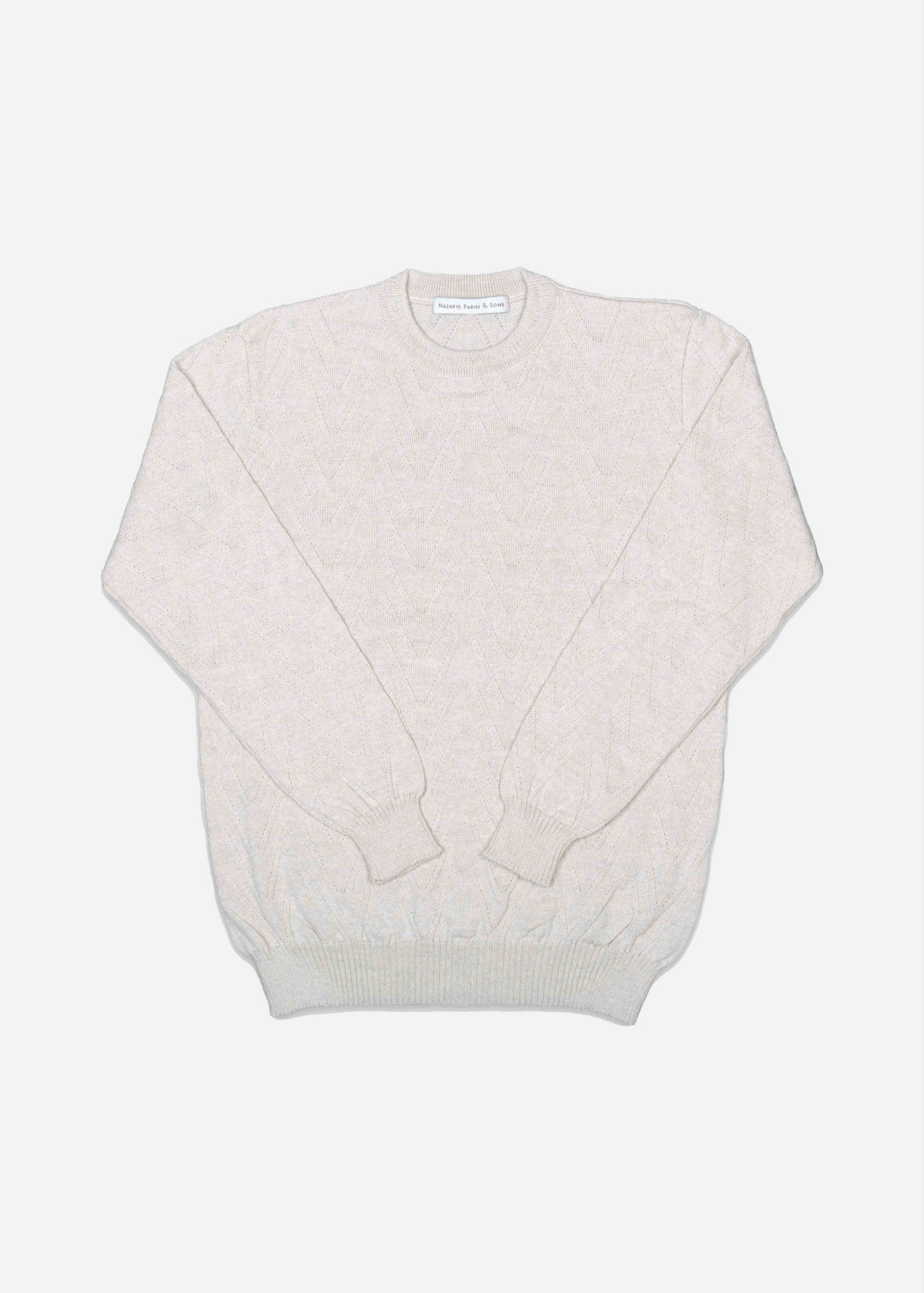 Ecru Wave Knit - Nazario Parisi & Sons