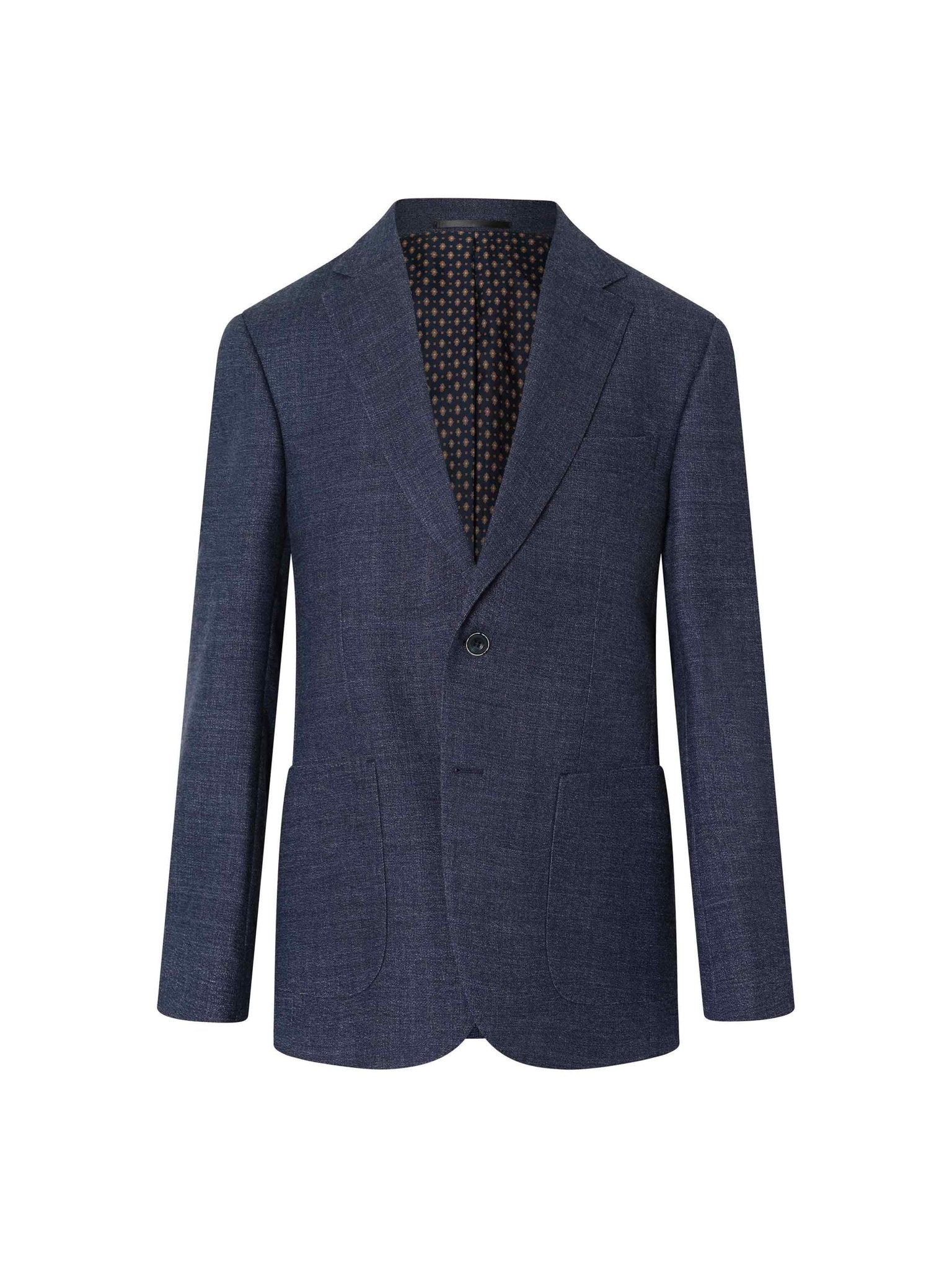 Flint Blue Villani Blazer - Nazario Parisi & Sons