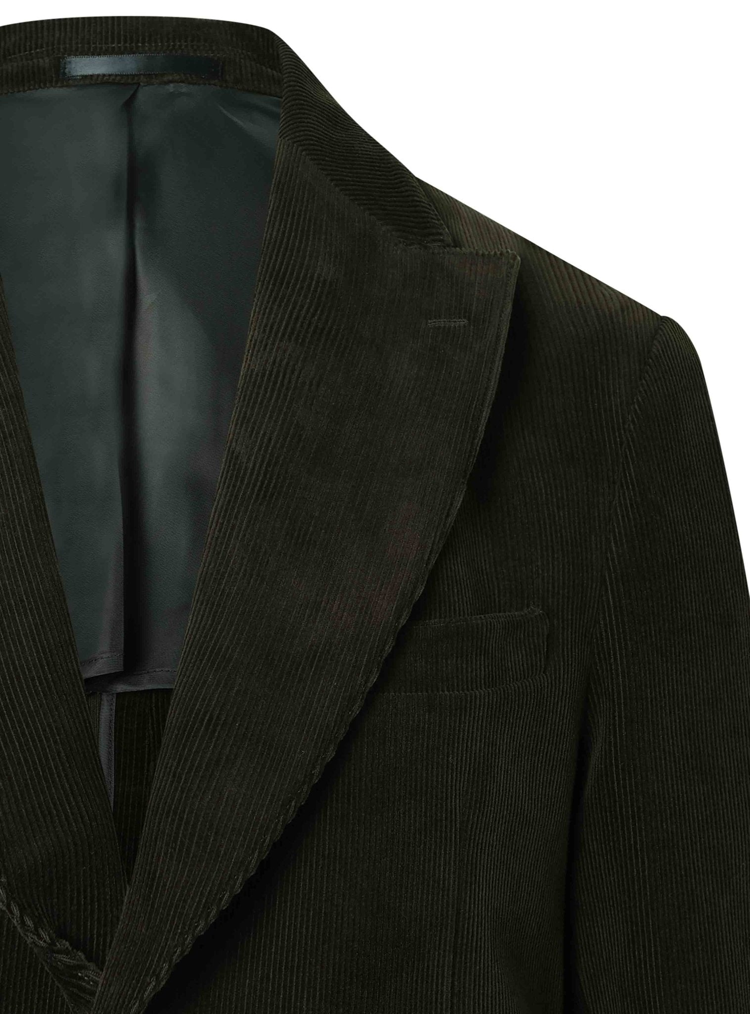 Forest Green Cord Blazer - Nazario Parisi & Sons