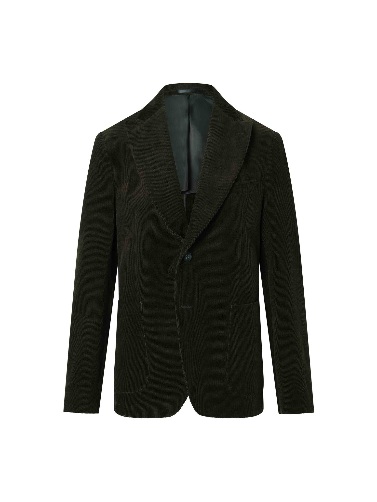 Forest Green Cord Blazer - Nazario Parisi & Sons