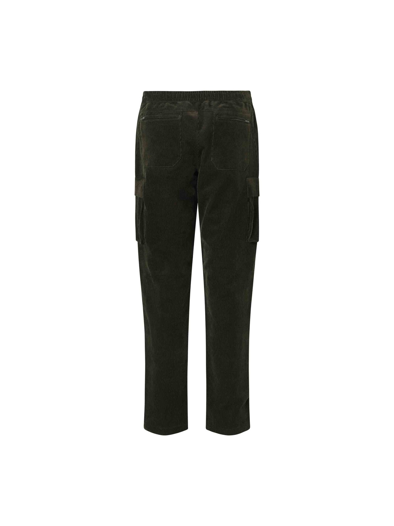 Forest Green Cord Cargo Pant - Nazario Parisi & Sons