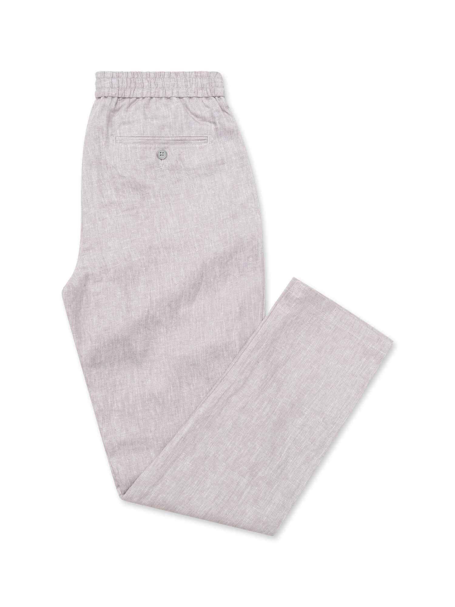 Grey Stone Linen Jogger Pant - Nazario Parisi & Sons