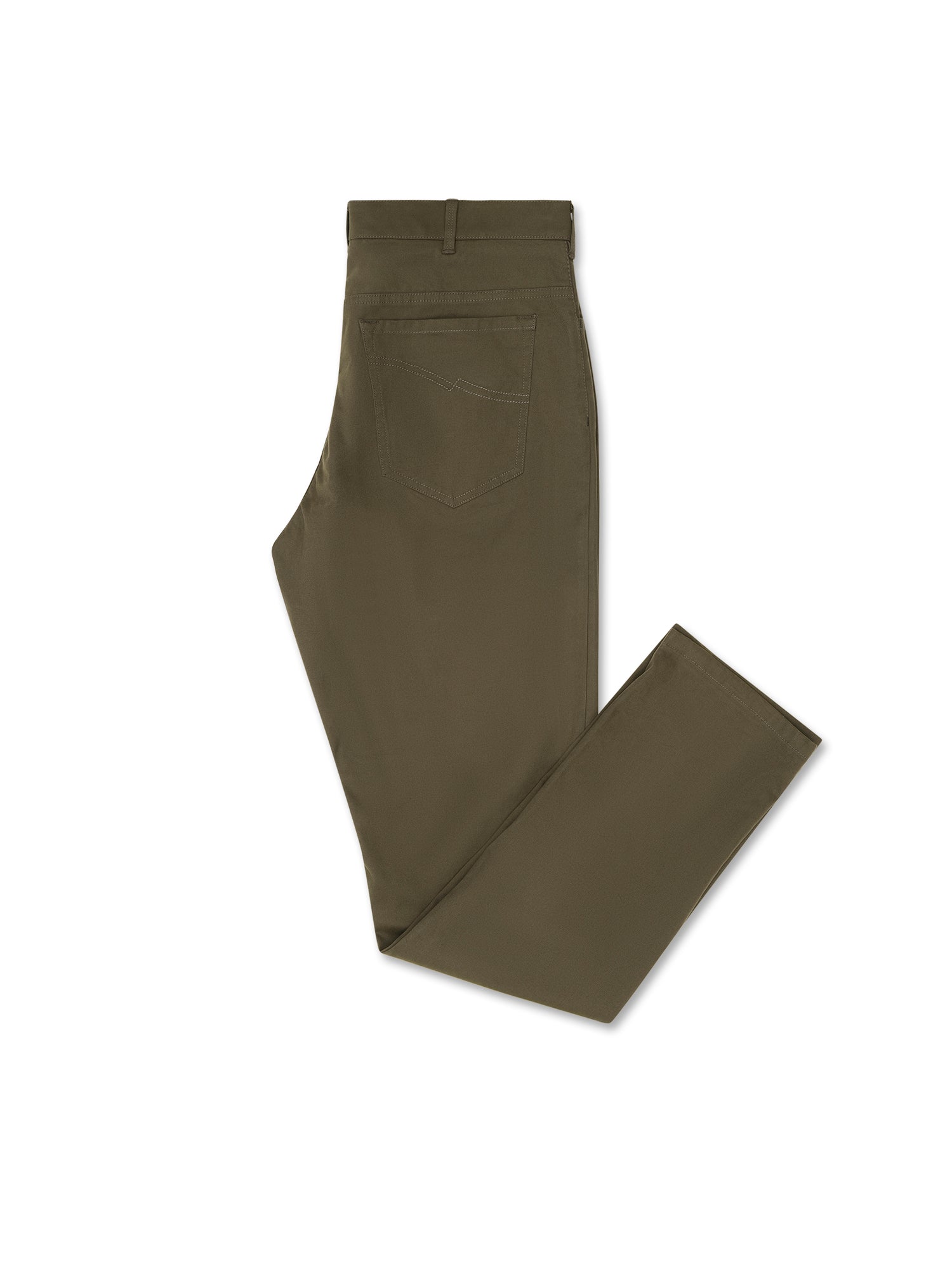 Khaki 5 Pocket Chino Pant - Nazario Parisi & Sons