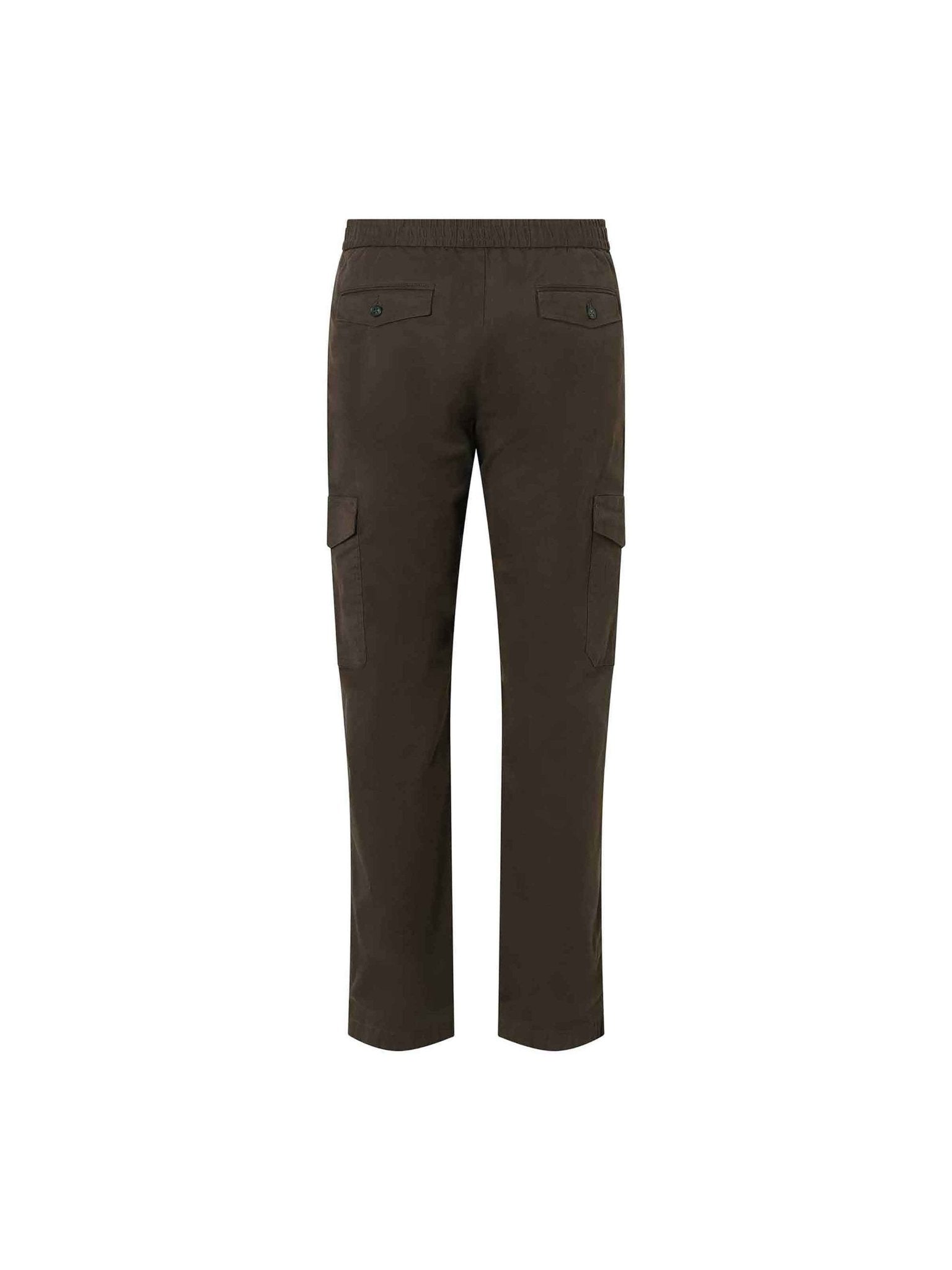 Khaki Cotton Cargo Jogger Pant - Nazario Parisi & Sons