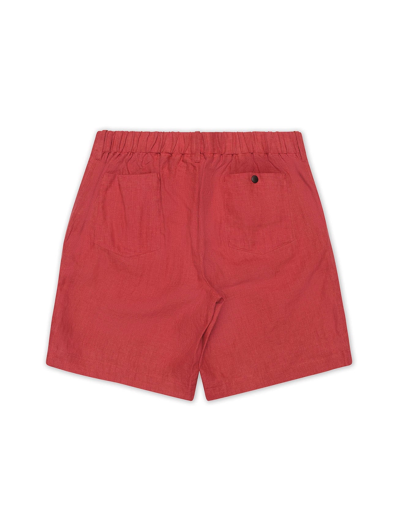 Magenta Linen Puglia Short - Nazario Parisi & Sons