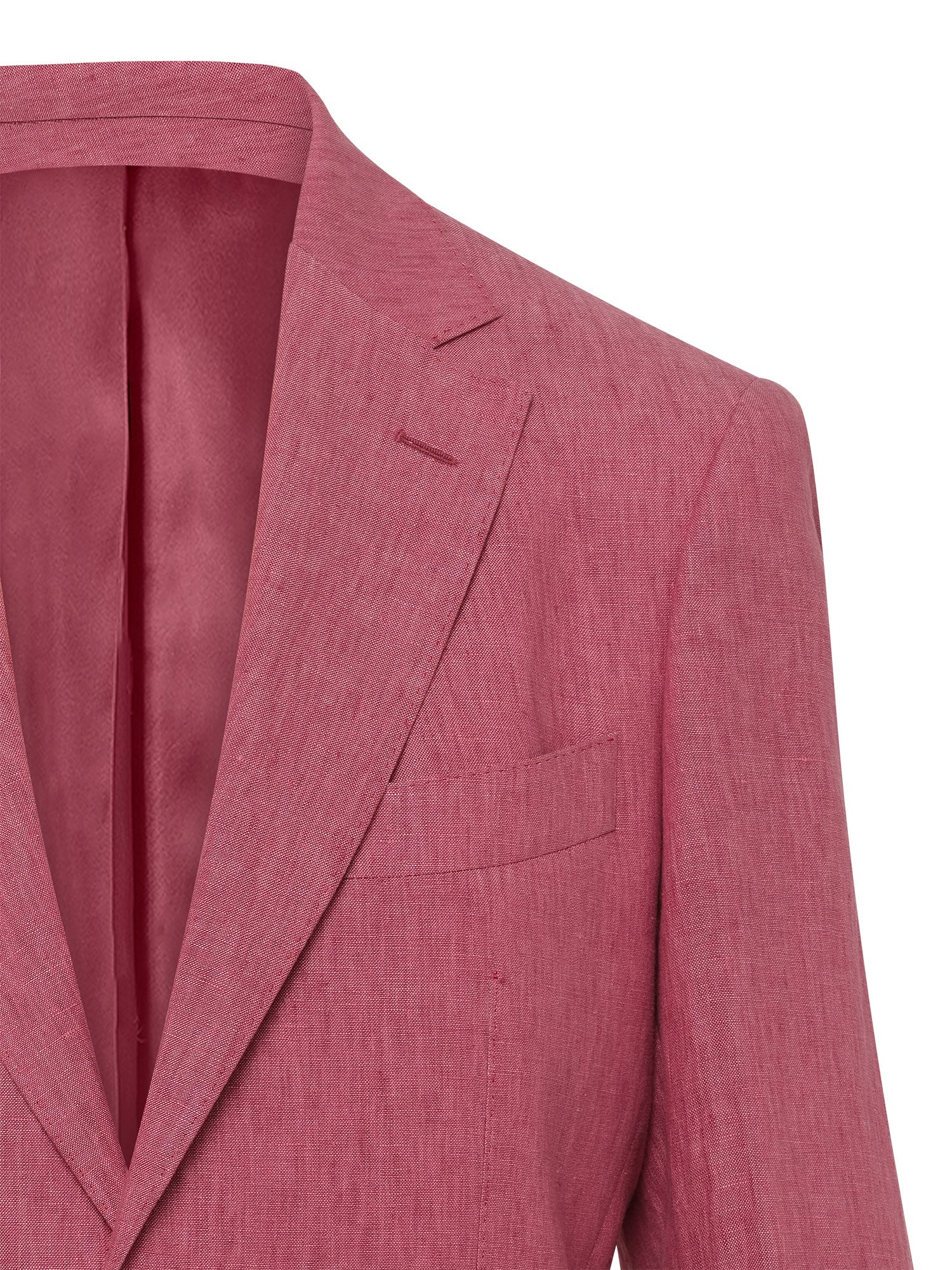 Magenta Linen Villani Blazer - Nazario Parisi & Sons