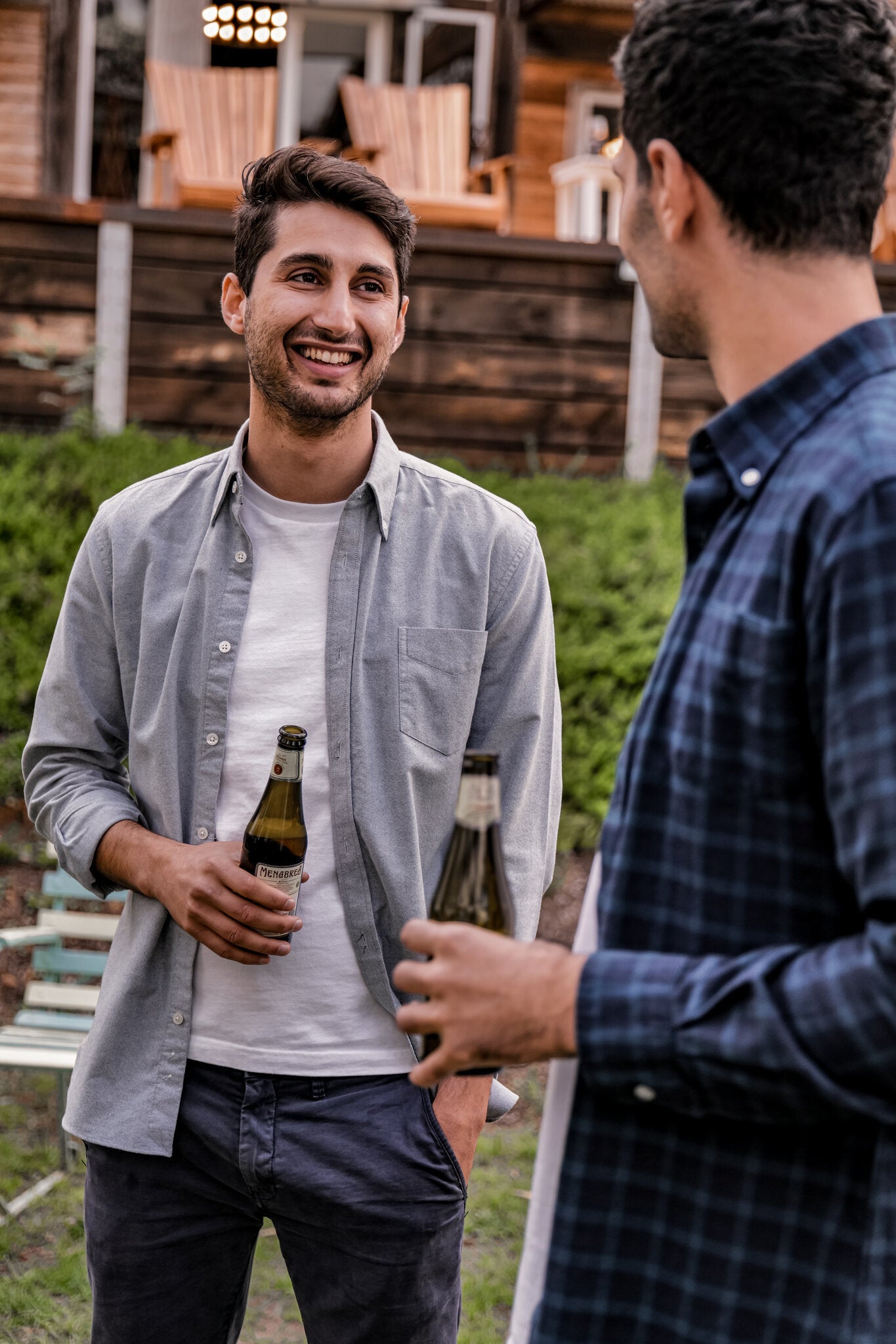 Melbourne Grey Flannel Shirt - Nazario Parisi & Sons