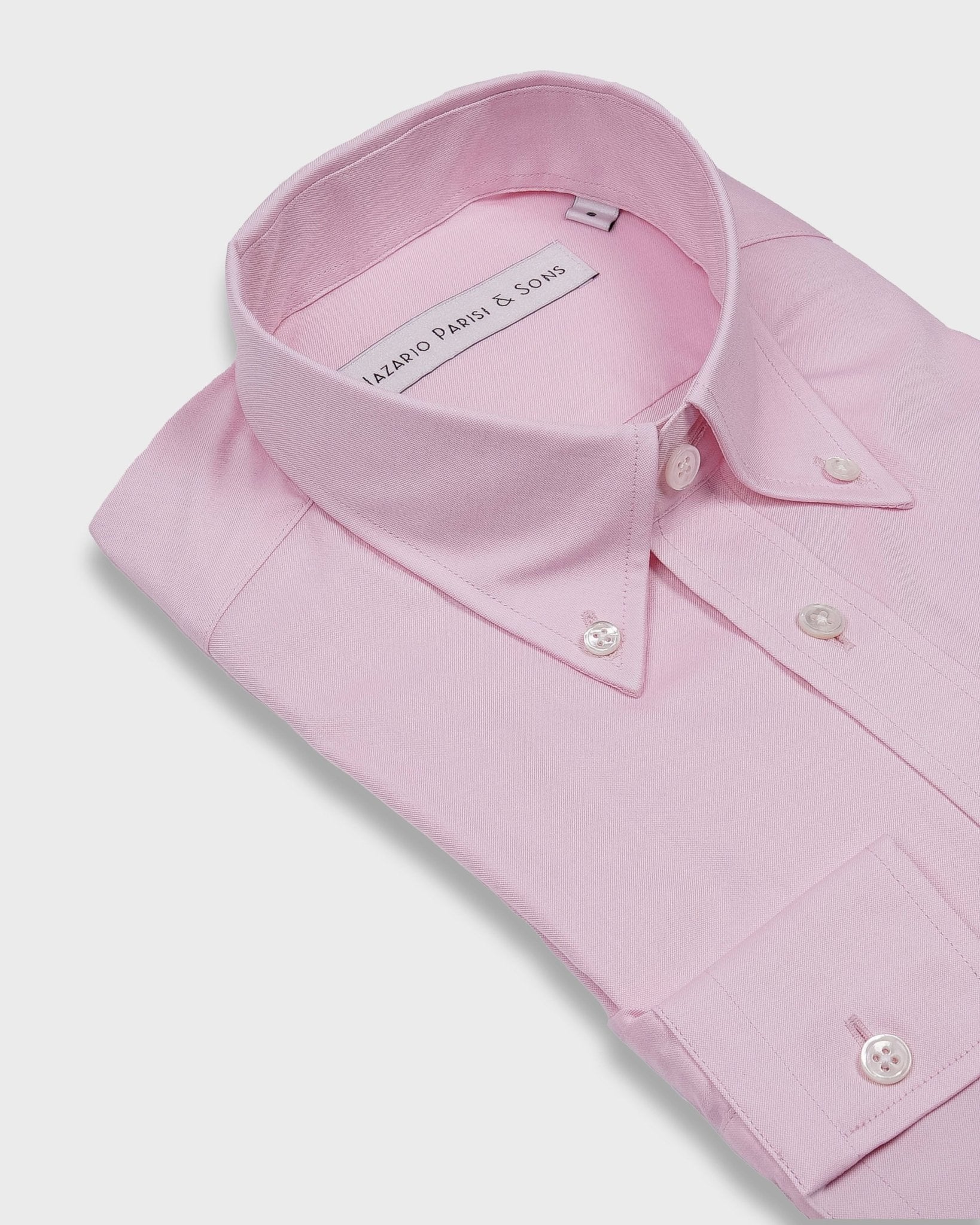 Monaco Pink Button Down Shirt - Nazario Parisi & Sons