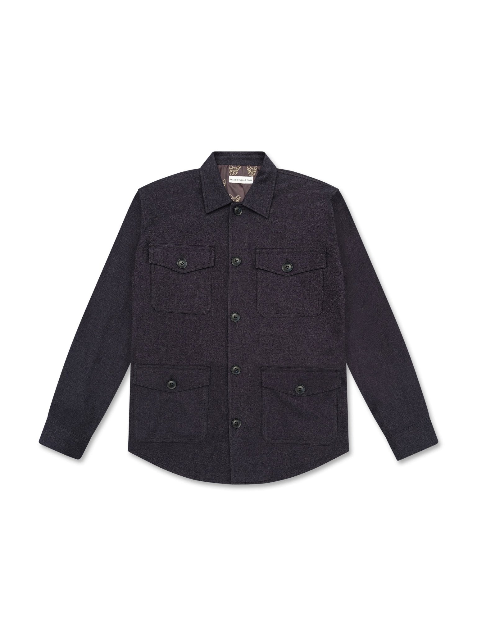 Navy Aligato Field Jacket - Nazario Parisi & Sons