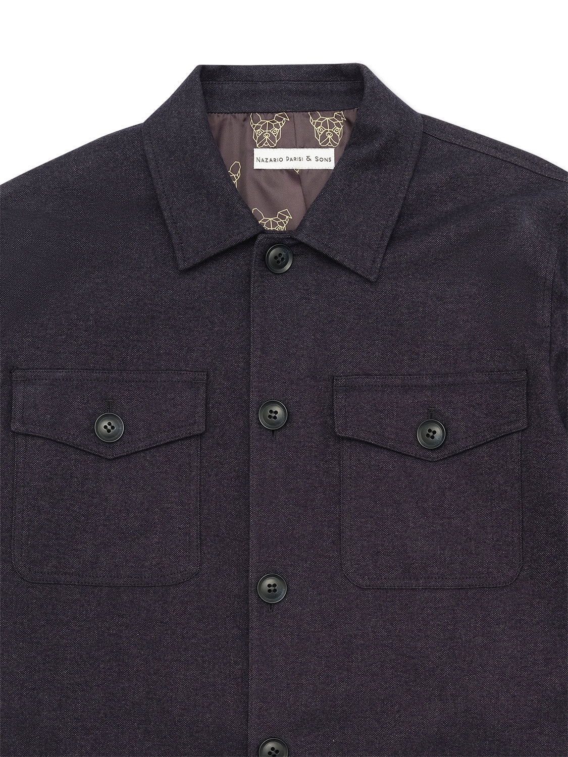 Navy Aligato Field Jacket - Nazario Parisi & Sons