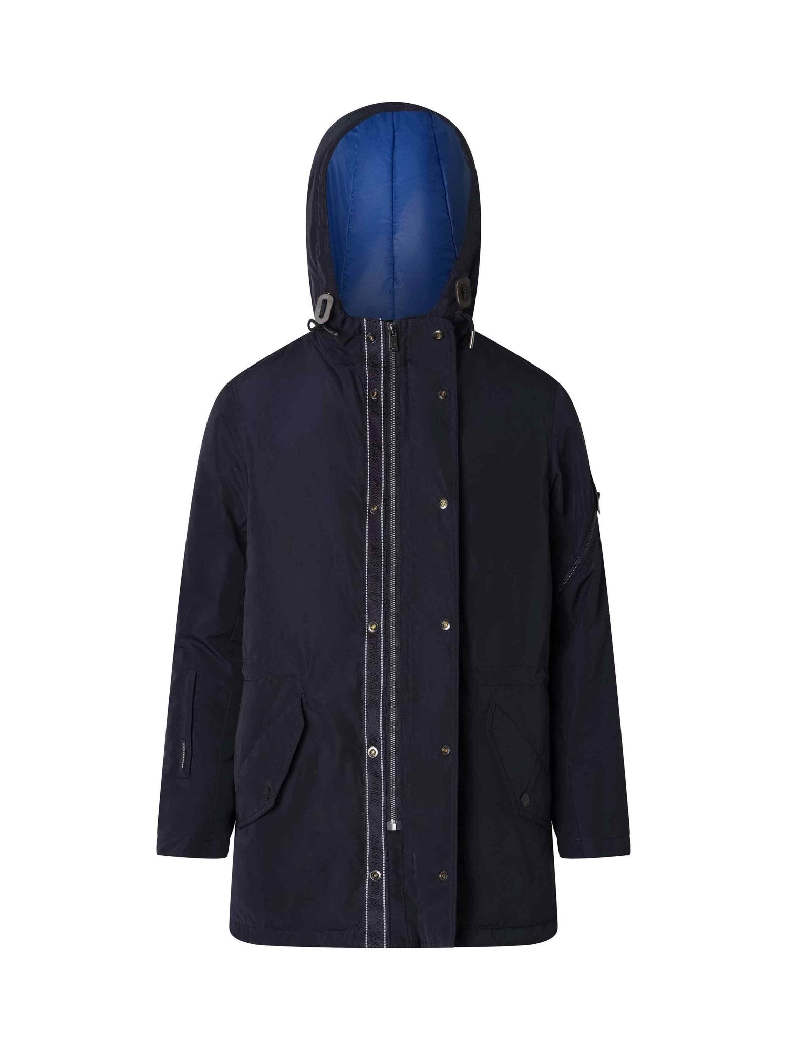 Navy Down Parka - Nazario Parisi & Sons