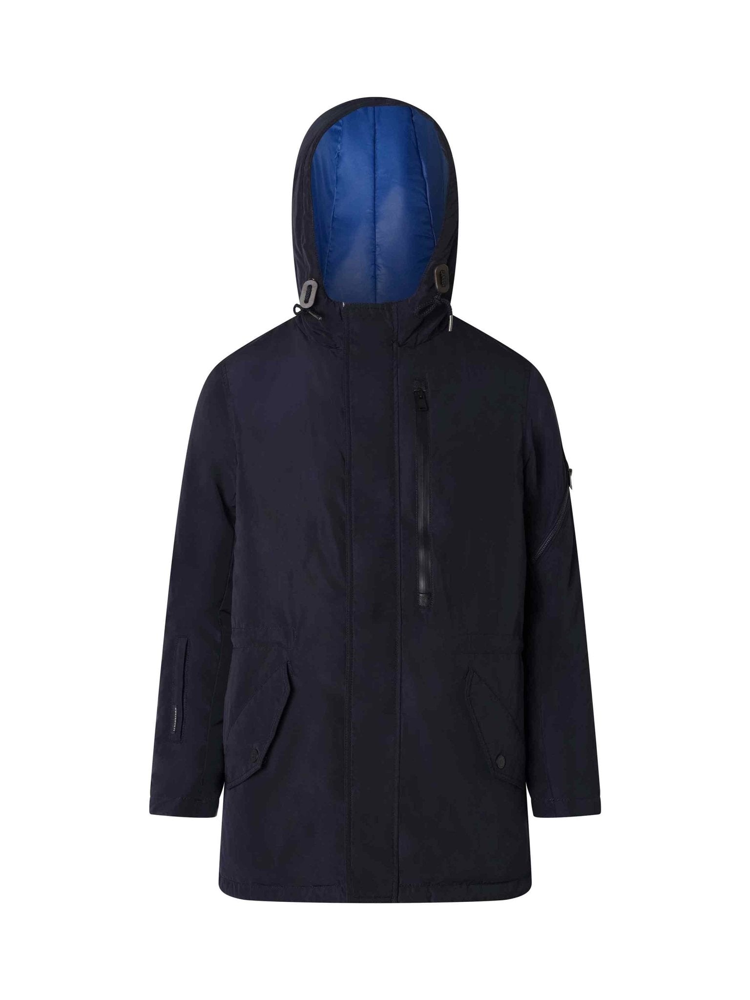 Navy Down Parka - Nazario Parisi & Sons