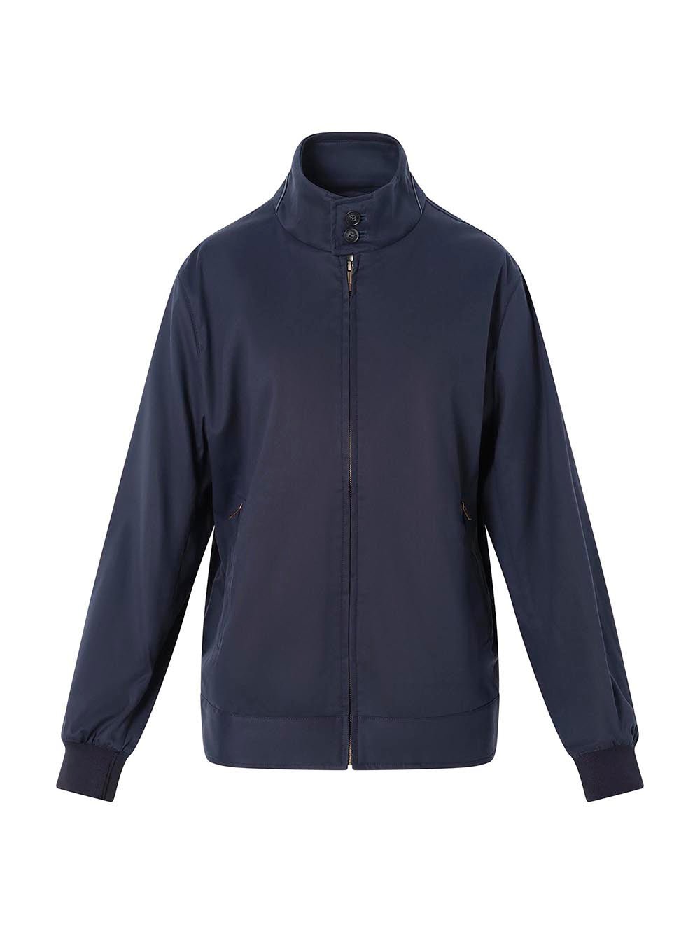 Navy Harrington Jacket - Nazario Parisi & Sons