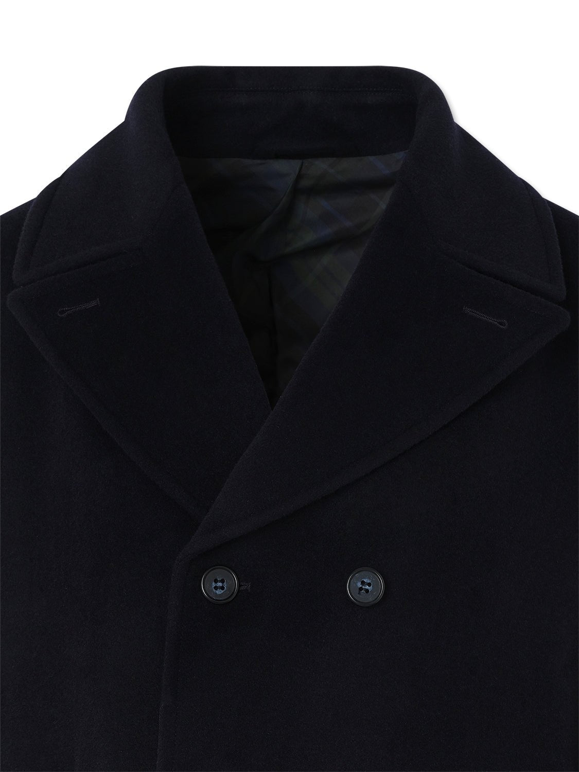 Navy Pea Coat - Nazario Parisi & Sons