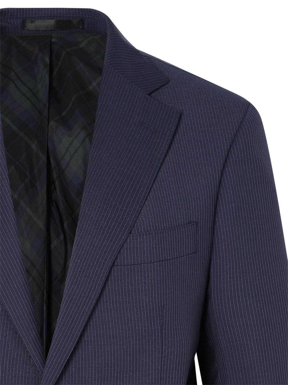 Navy Pinstripe San Marco Suit Jacket - Nazario Parisi & Sons