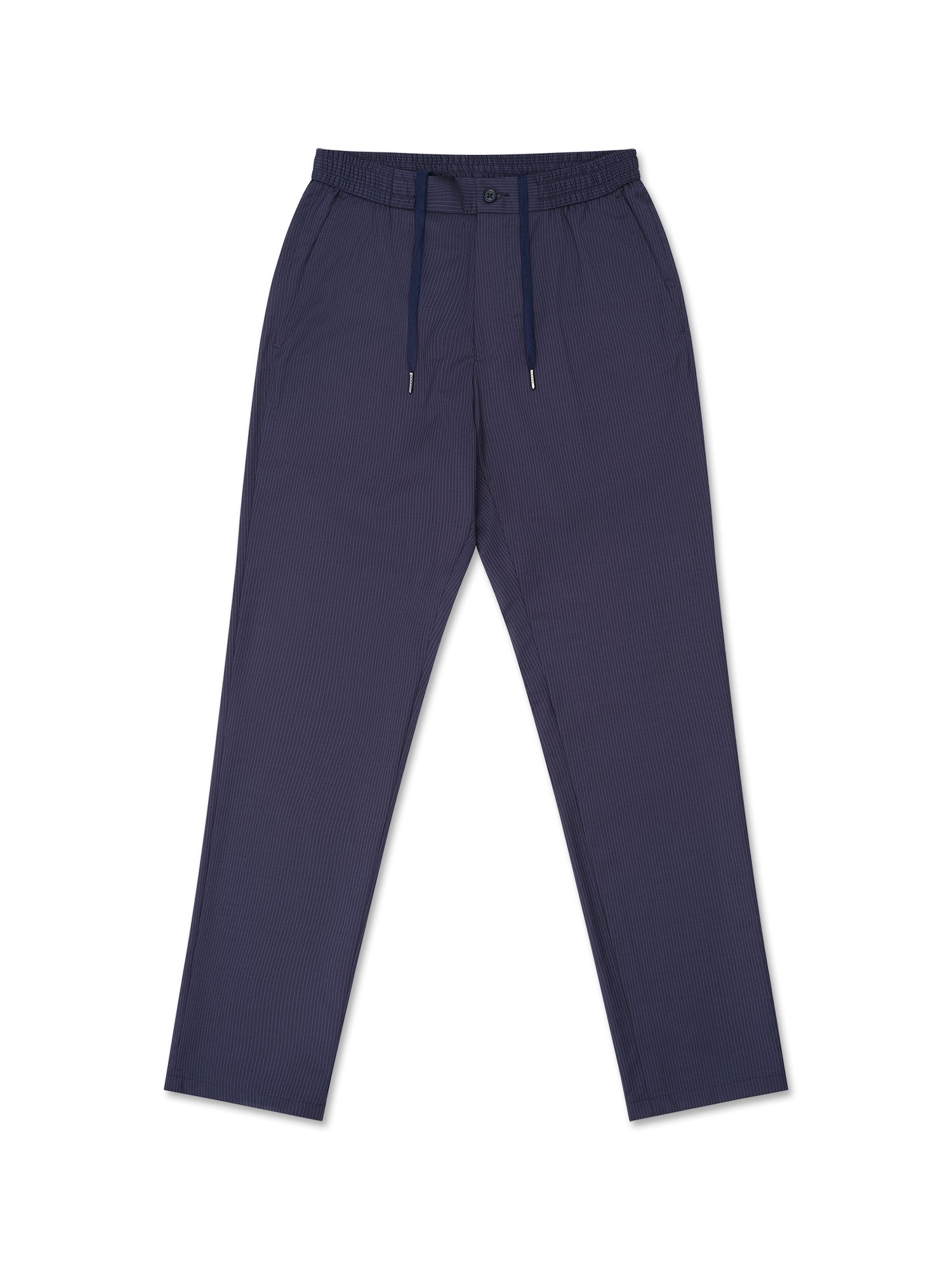 Navy Pinstripe Tutta Jogger Pant - Nazario Parisi & Sons