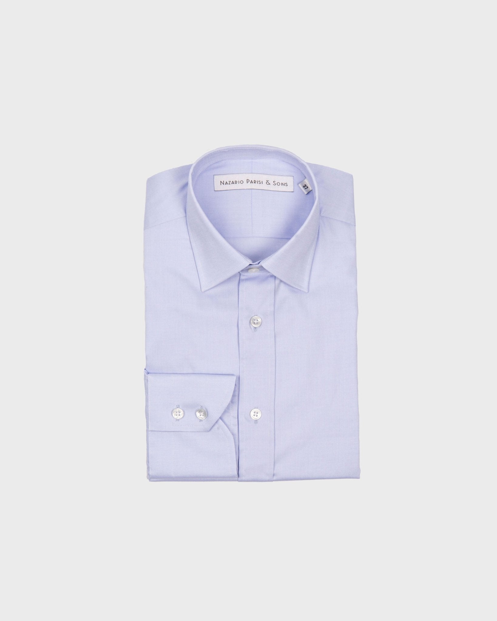 New York Light Blue Shirt - Nazario Parisi & Sons