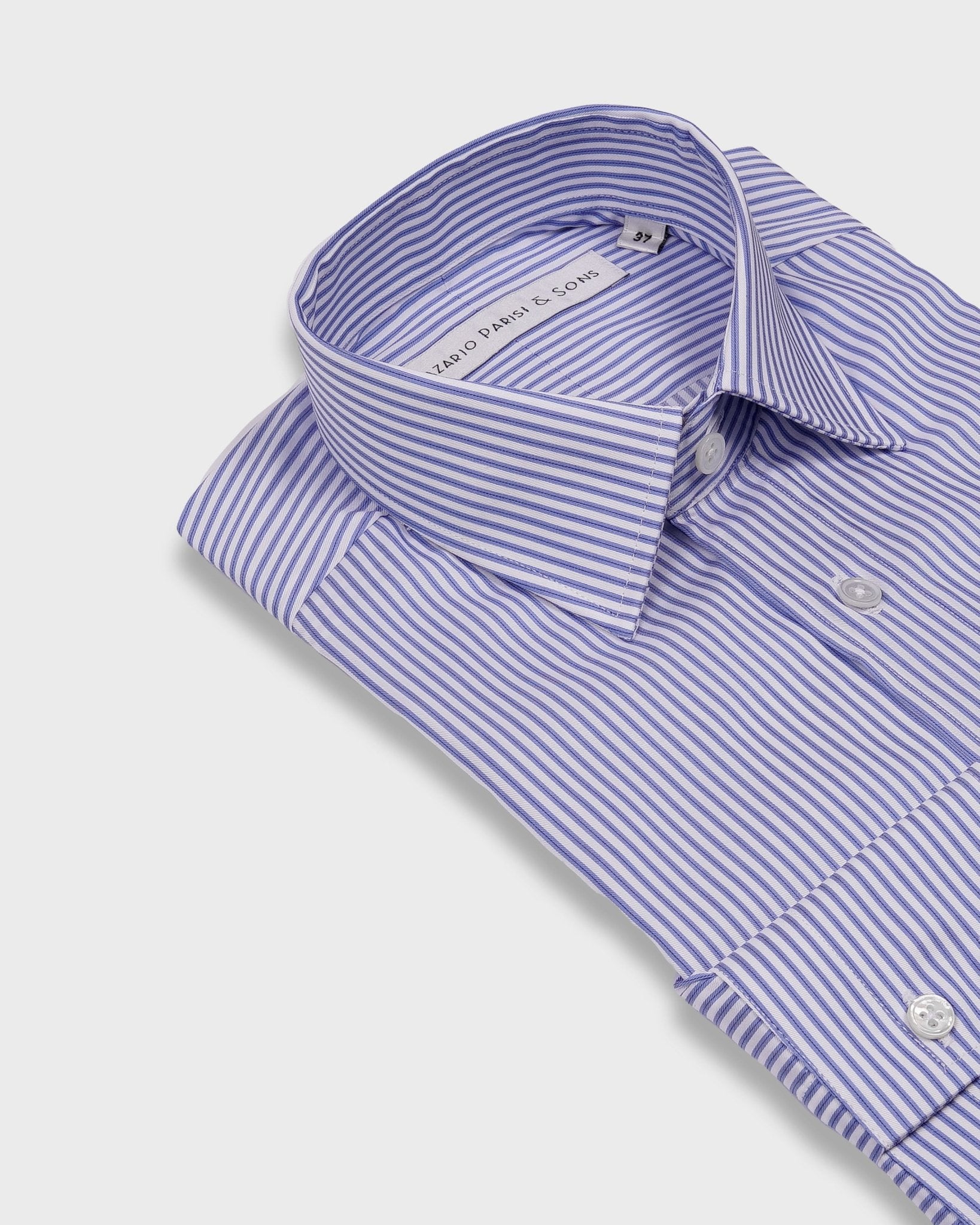 New York Navy Stripe Shirt - Nazario Parisi & Sons