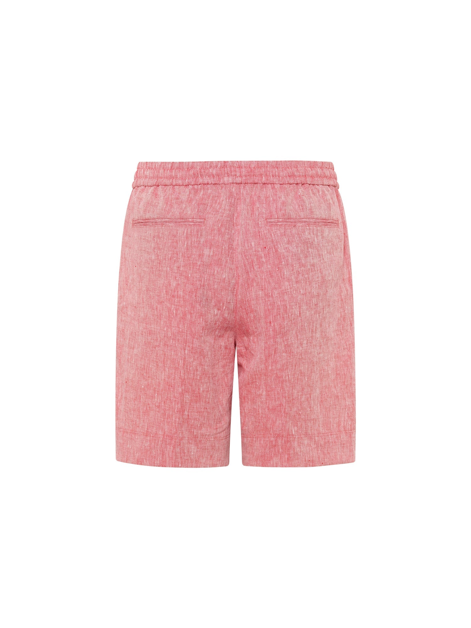 Red Wave Linen Jogger Short - Nazario Parisi & Sons