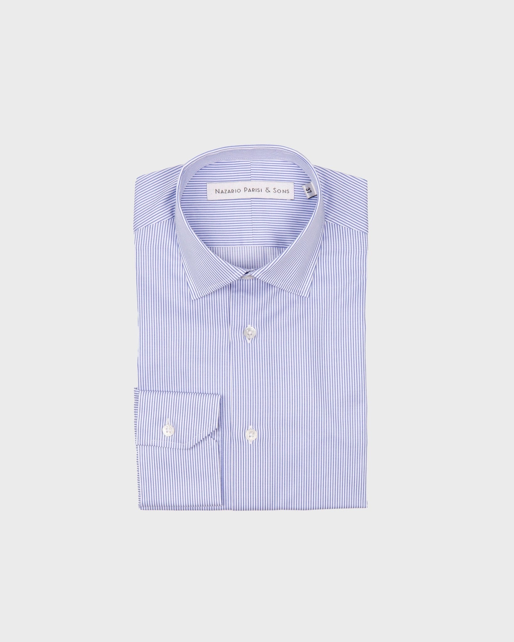 Roma Navy Stripe Shirt - Nazario Parisi & Sons