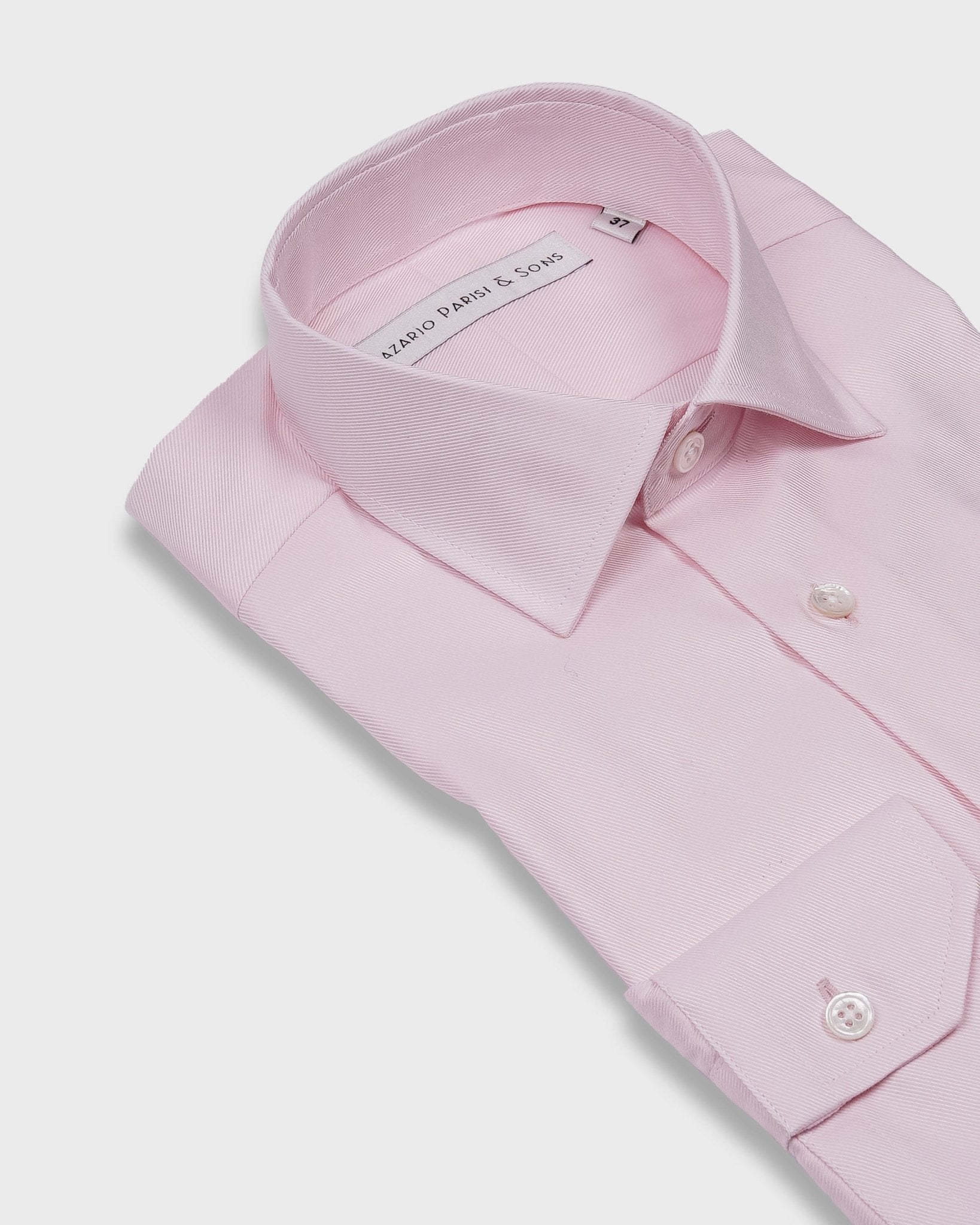 Roma Pink Twill Shirt - Nazario Parisi & Sons