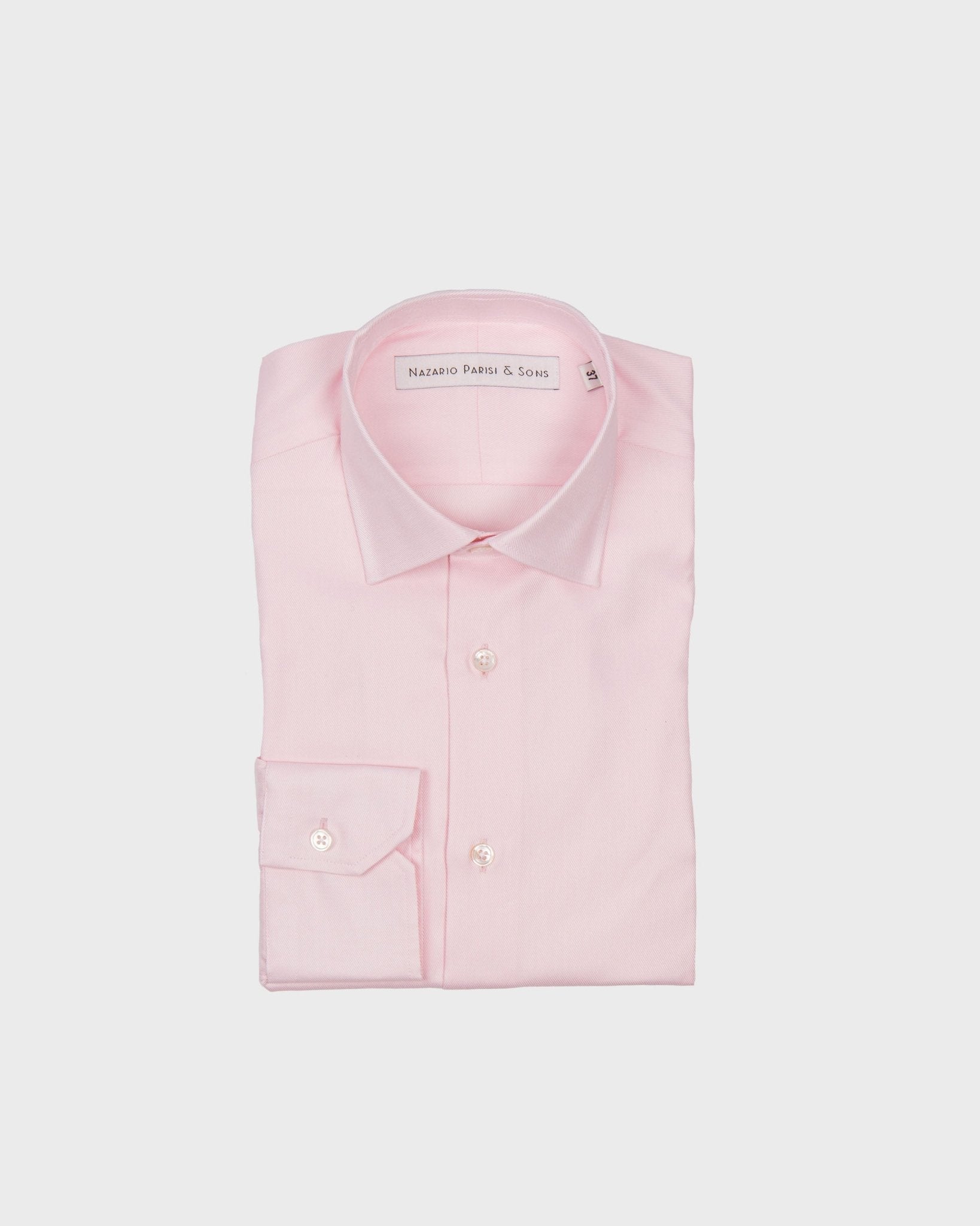 Roma Pink Twill Shirt - Nazario Parisi & Sons