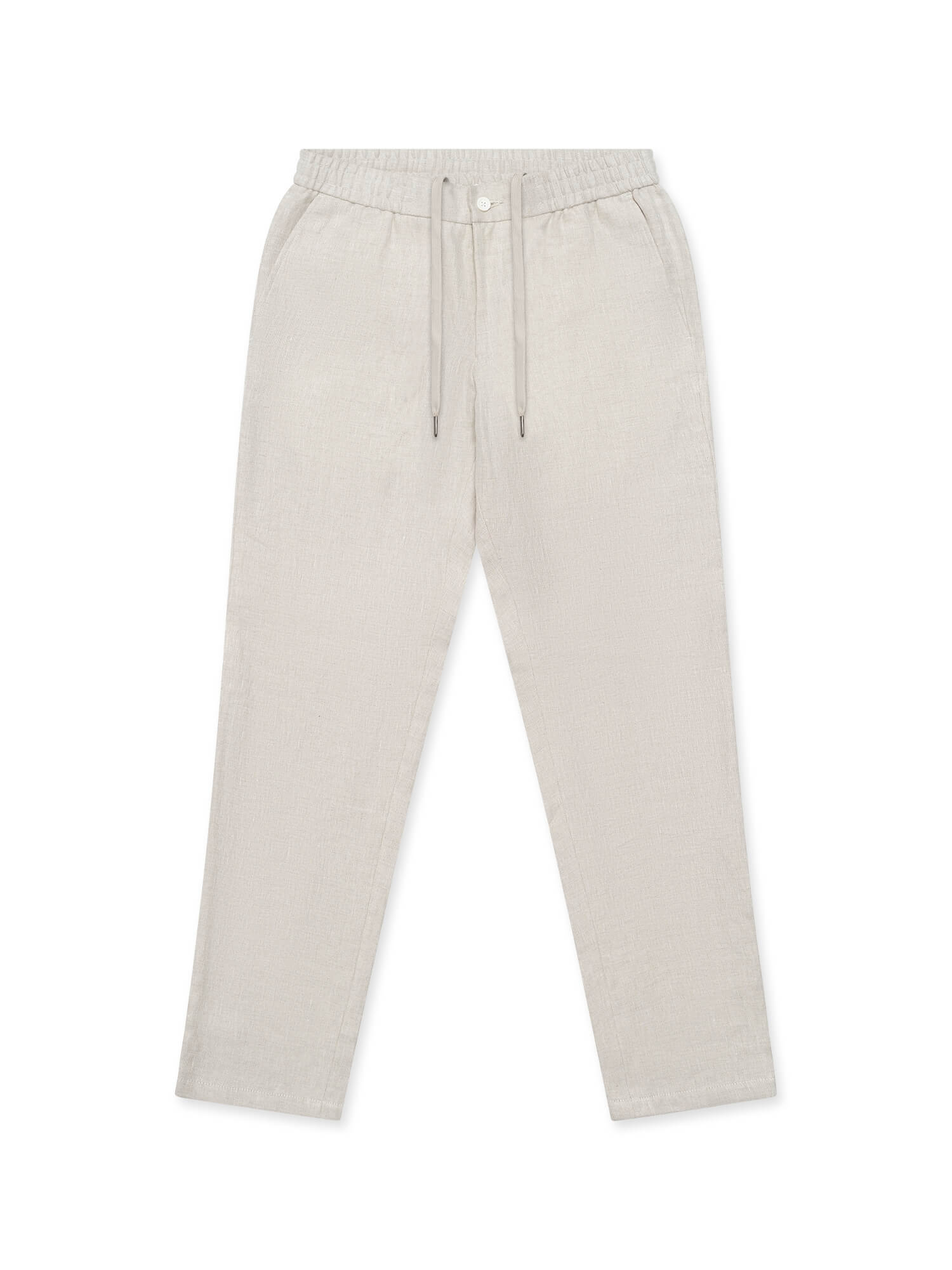 Stone Linen Jogger Pant - Nazario Parisi & Sons