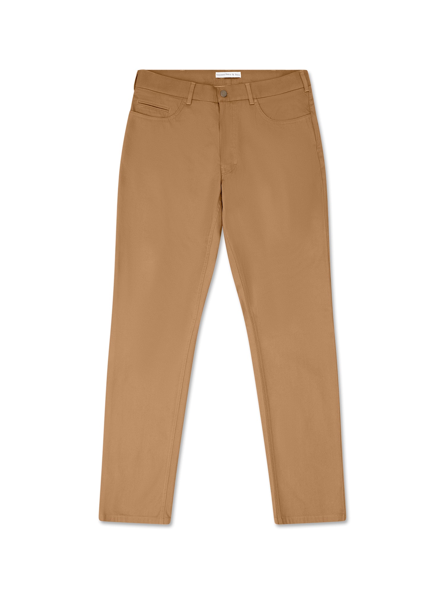 Taupe 5 Pocket Chino Pant - Nazario Parisi & Sons