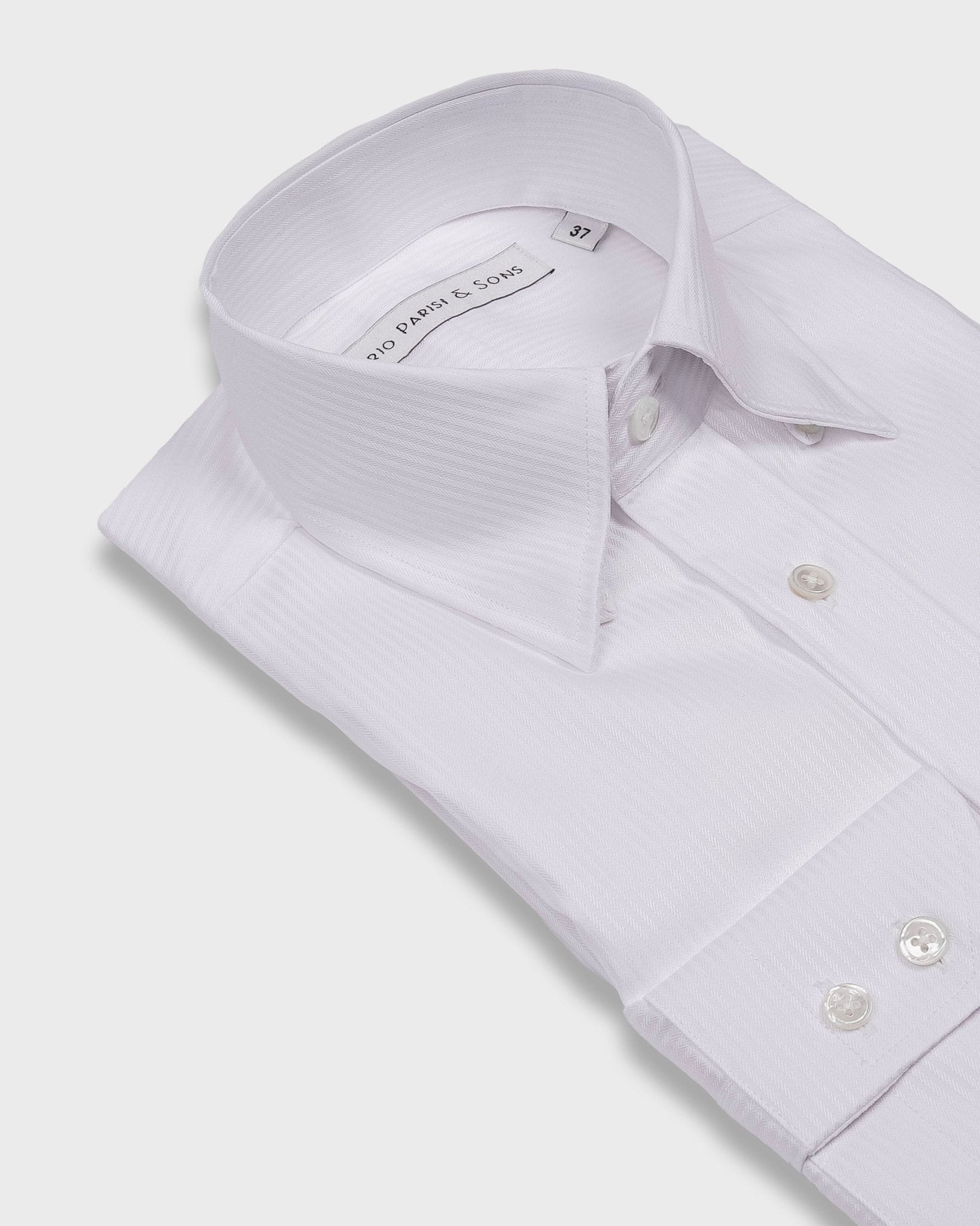 Tokyo White Dinner Hidden Button Shirt - Nazario Parisi & Sons