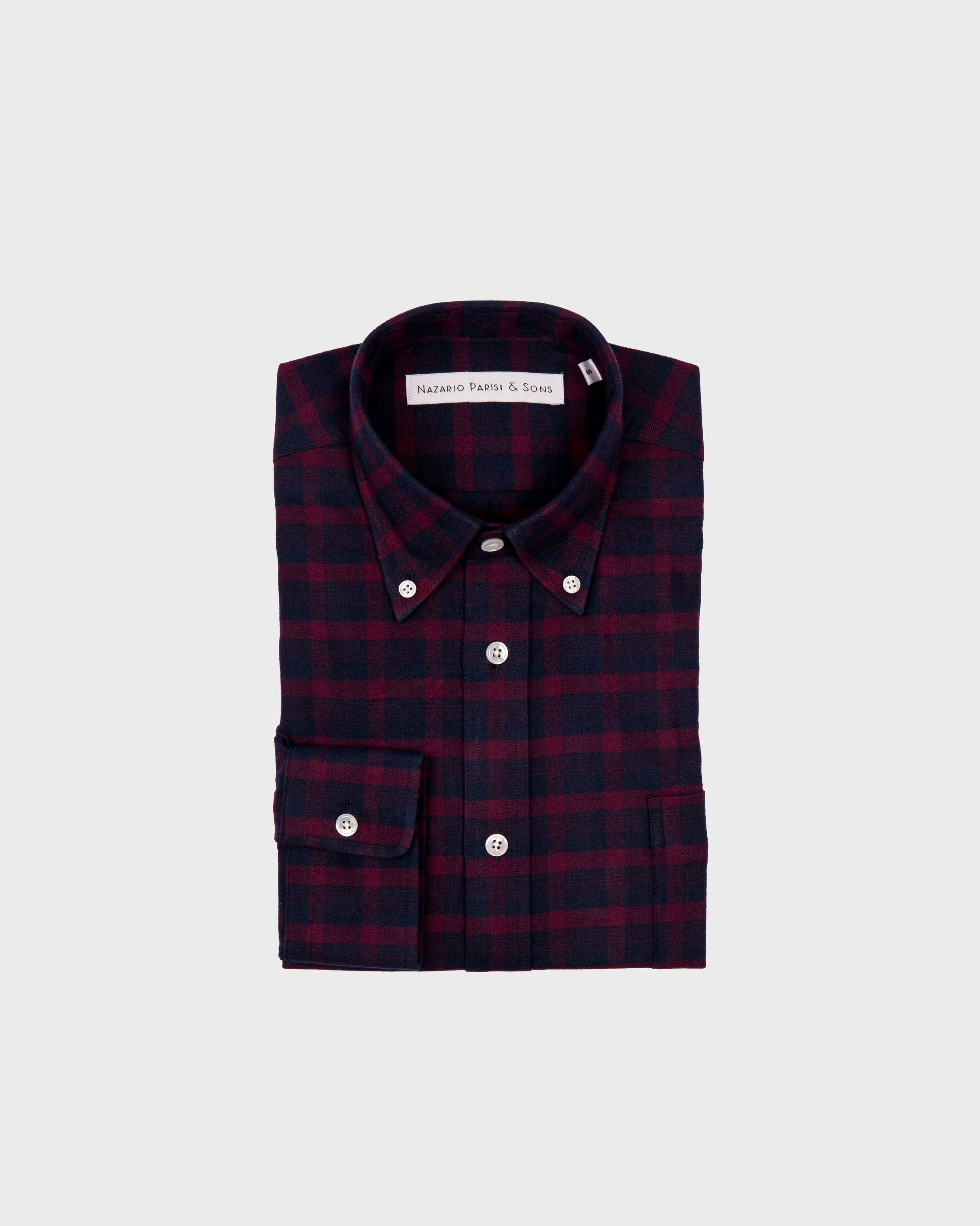 Melbourne Red Check Flannel Shirt