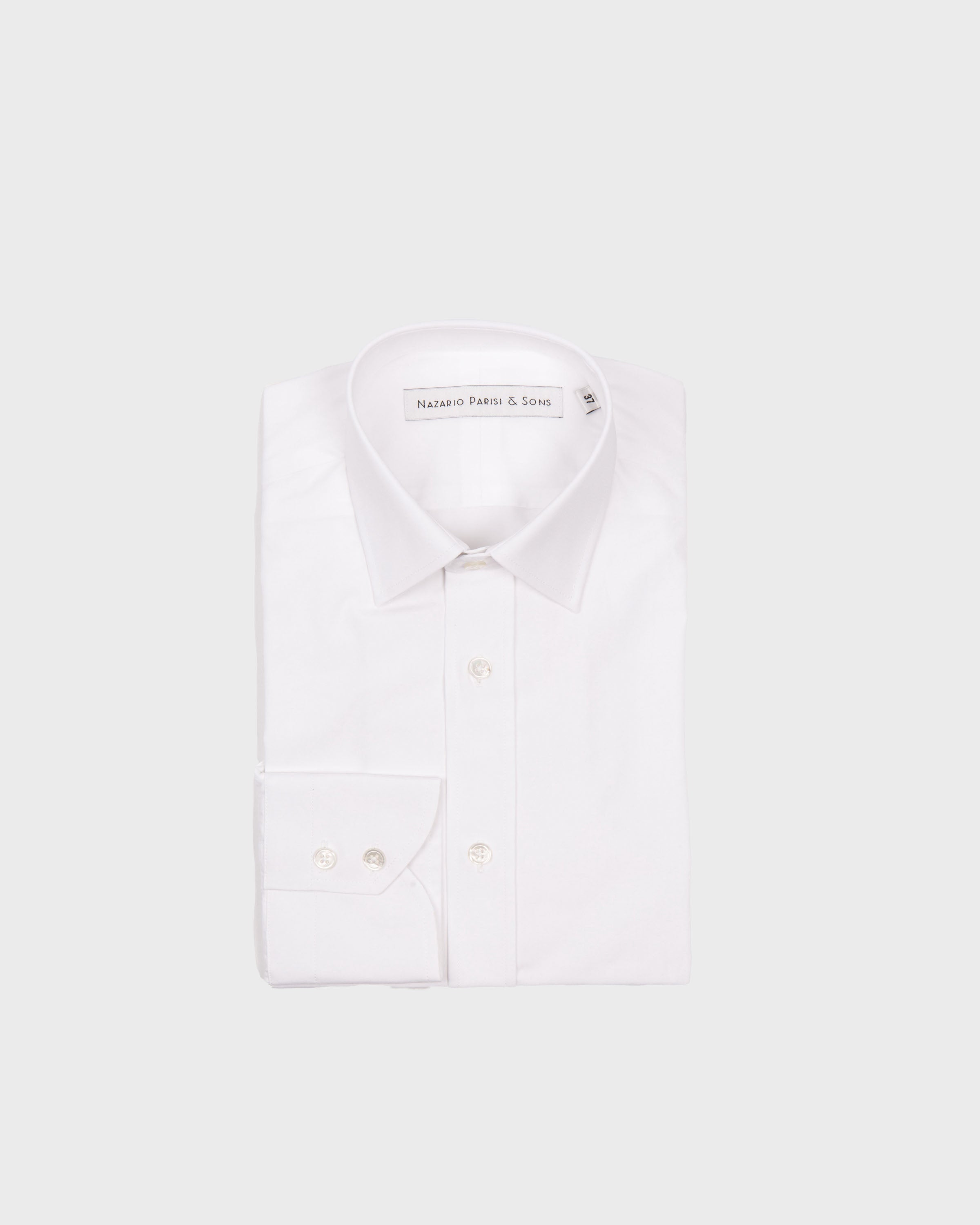 New York White Poplin Shirt